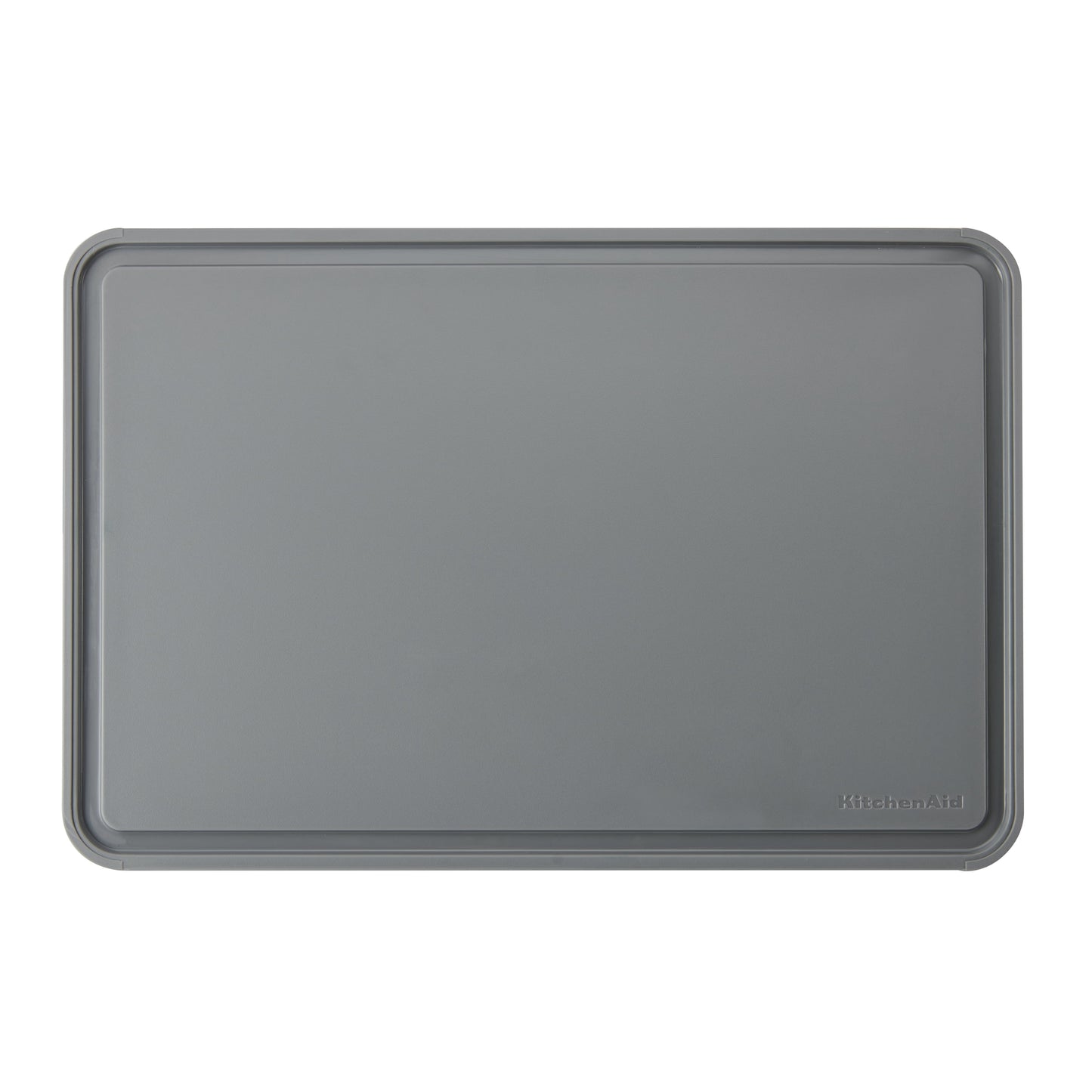 Kitchenaid Classic Nonslip Plastic/Poly Cutting Board, 12x18-inch, White