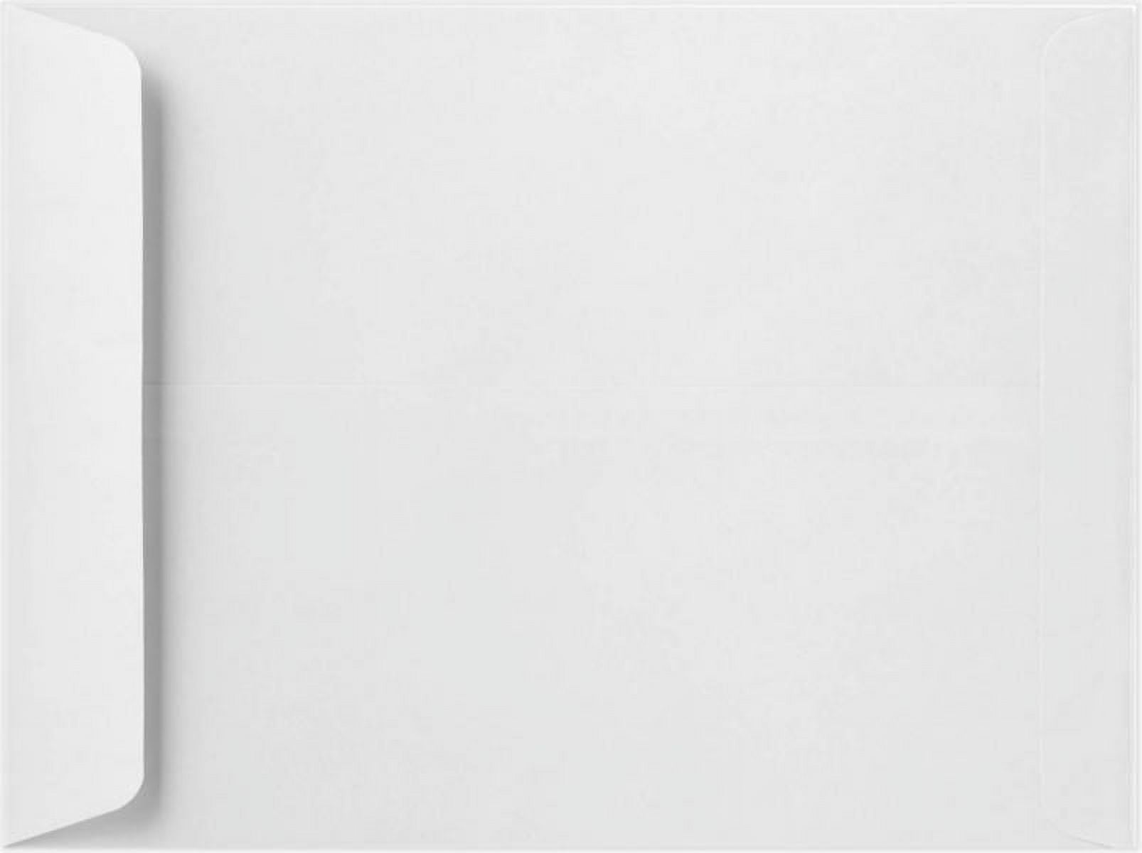 LUXPaper 11 1/2 x 14 1/2 Open End Envelopes, White, 50/Pack