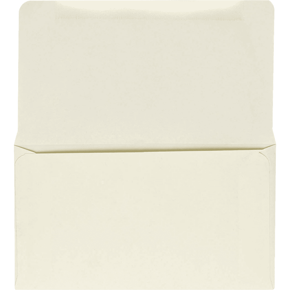 LUXPaper 6 1/4 Remittance Envelopes, Cream, 3 1/2 x 6, 50/Pack