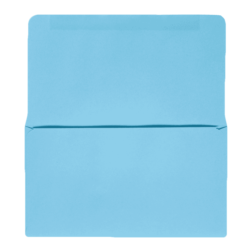 LUXPaper 6 1/4 Remittance Envelopes, Pastel Blue, 3 1/2 x 6, 50/Pack