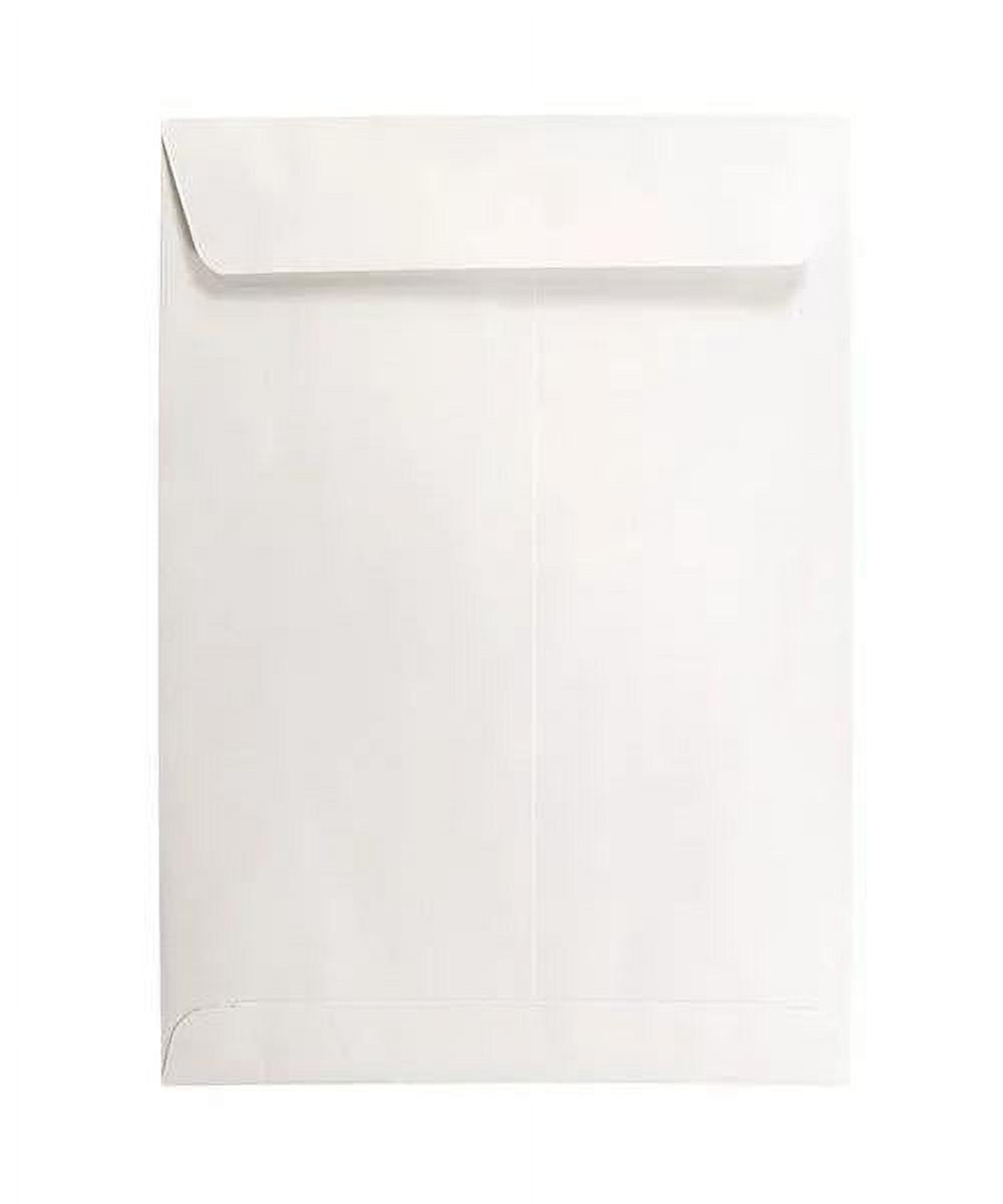 LUXPaper 7 1/2 x 10 1/2 Open End Envelopes, Bright White, 250/Pack