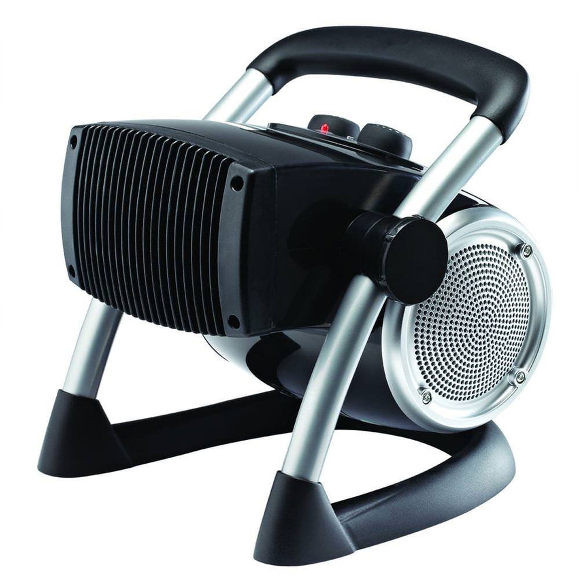 Lasko Pro Portable Electric 1500W Ceramic Utility Room Space Heater, Silver