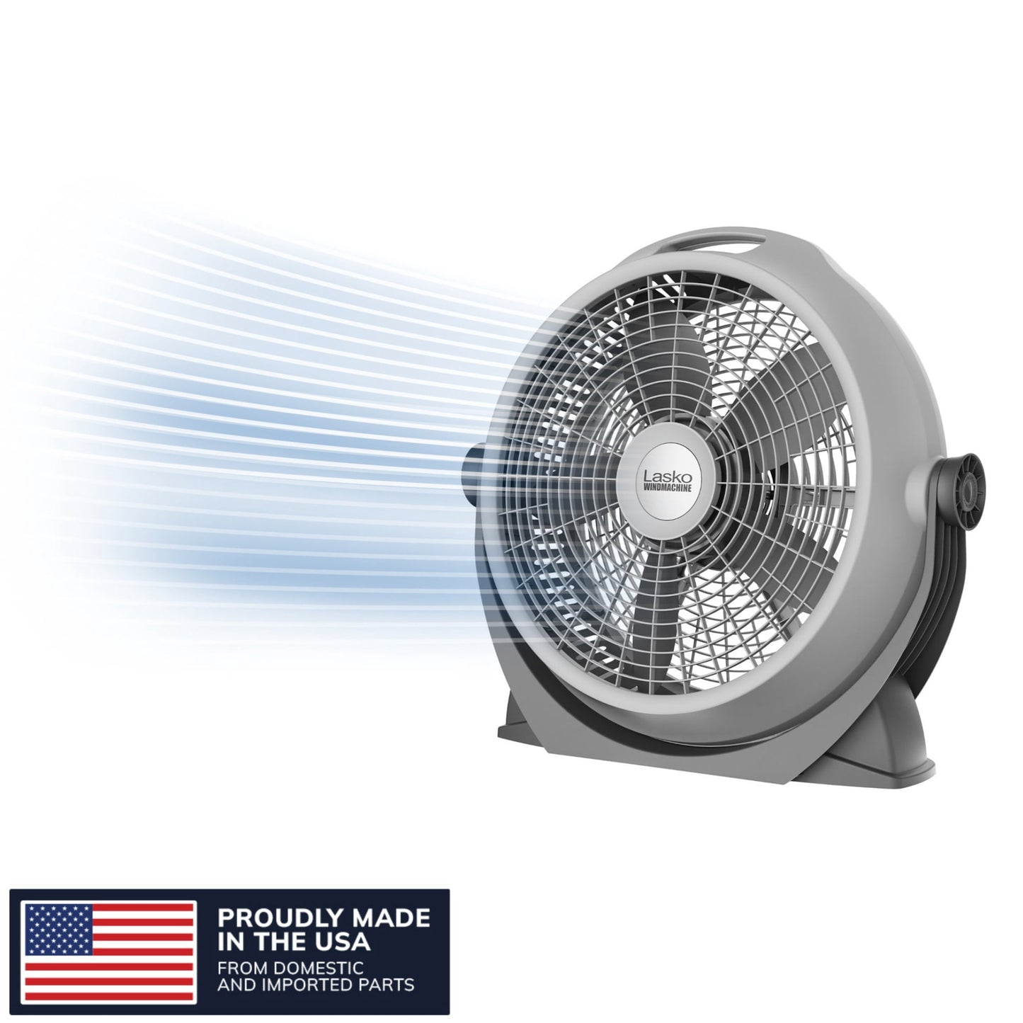 Lasko Wind Machine 20" 3-Speed Pivoting Head Air Circulator Fan A20304