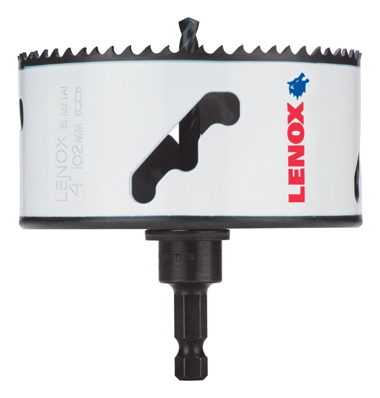 Lenox Speed Slot 4 in. Dia. x 1.5 in. L Bi-Metal Hole Saw 1 pc.