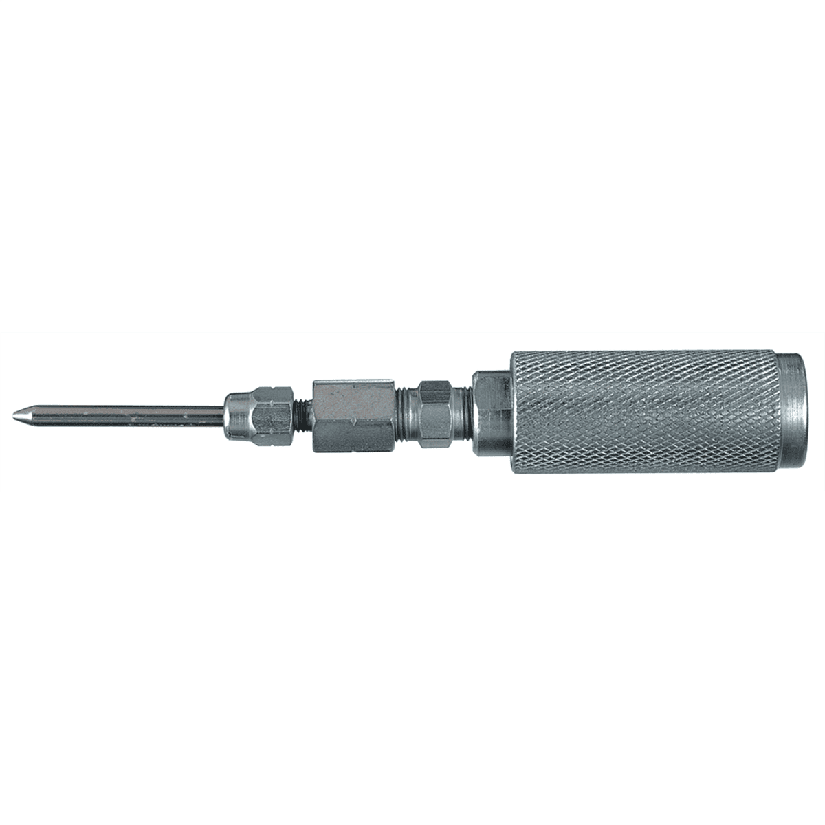 Lincoln Industrial Needle Nozzle with Extension and Locking Sleeve, Length 5.6"