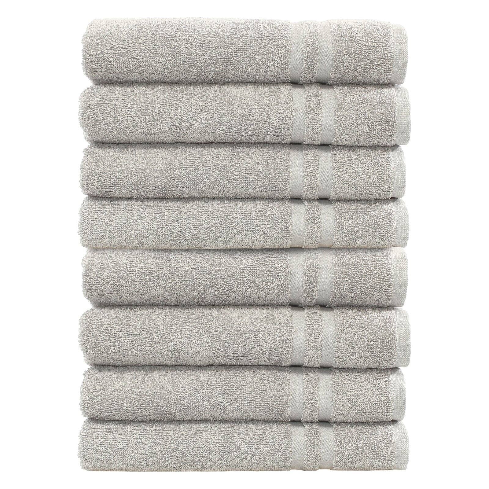 Linum Home Denzi Turkish Cotton Hand Towels - Set of 8