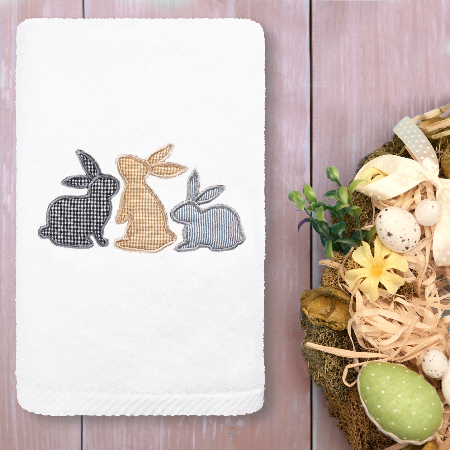Linum Home Textiles Cotton Hand Towels, White