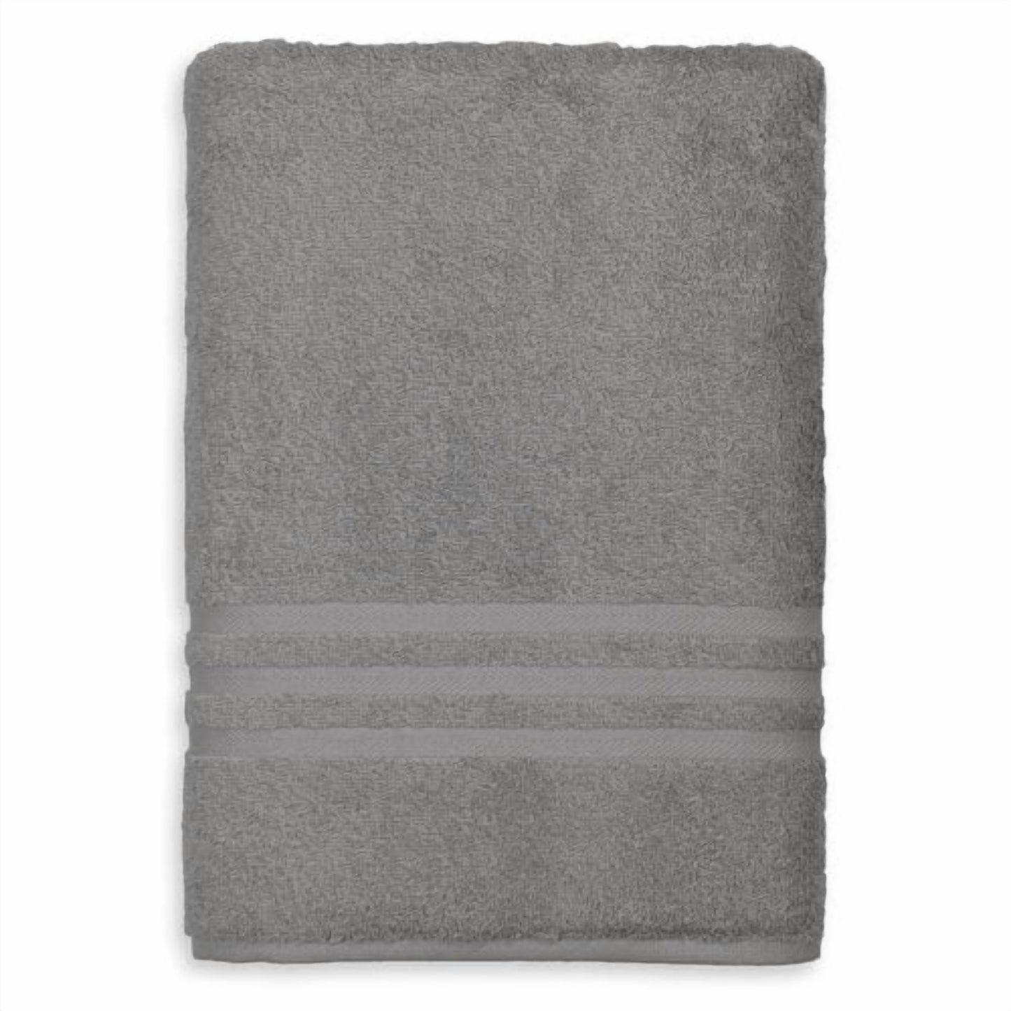 linum home textiles 100% turkish cotton denzi bath sheet, 1 piece, dark grey
