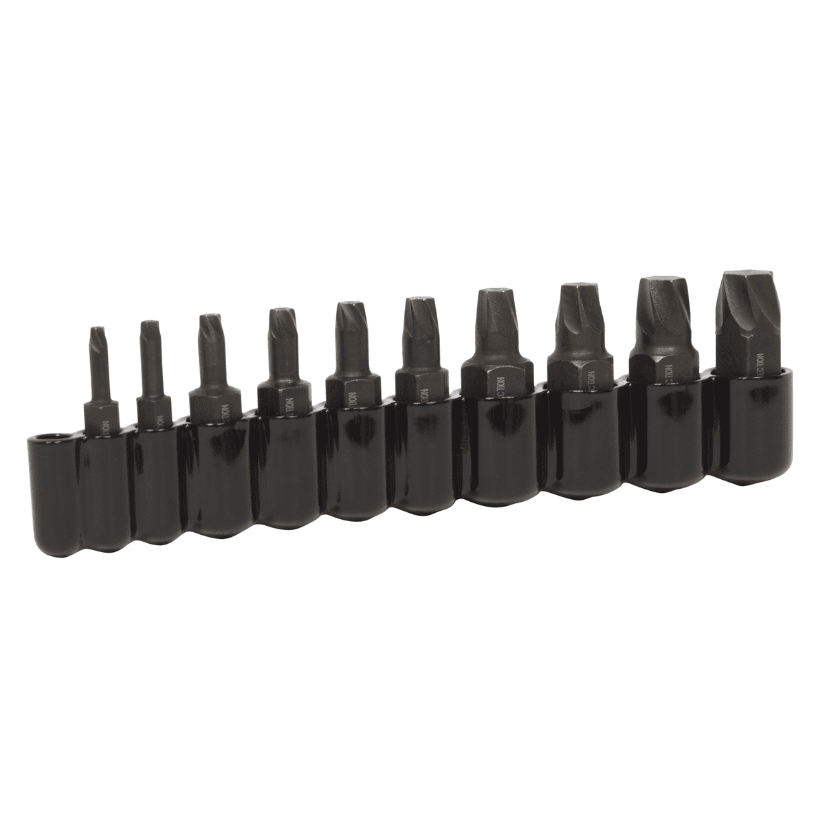 Lisle 61980 10-Piece Stripped Screw Extractor Set