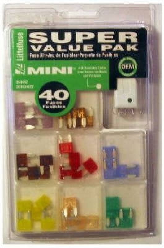 Littelfuse 00940462Z Mini Fuse Assortment - 40 Piece