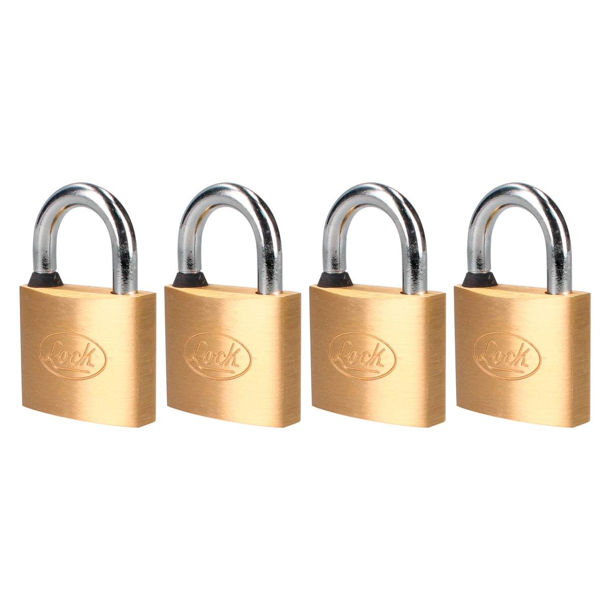 Lock Short Shackle Brass Pad Set 40mm