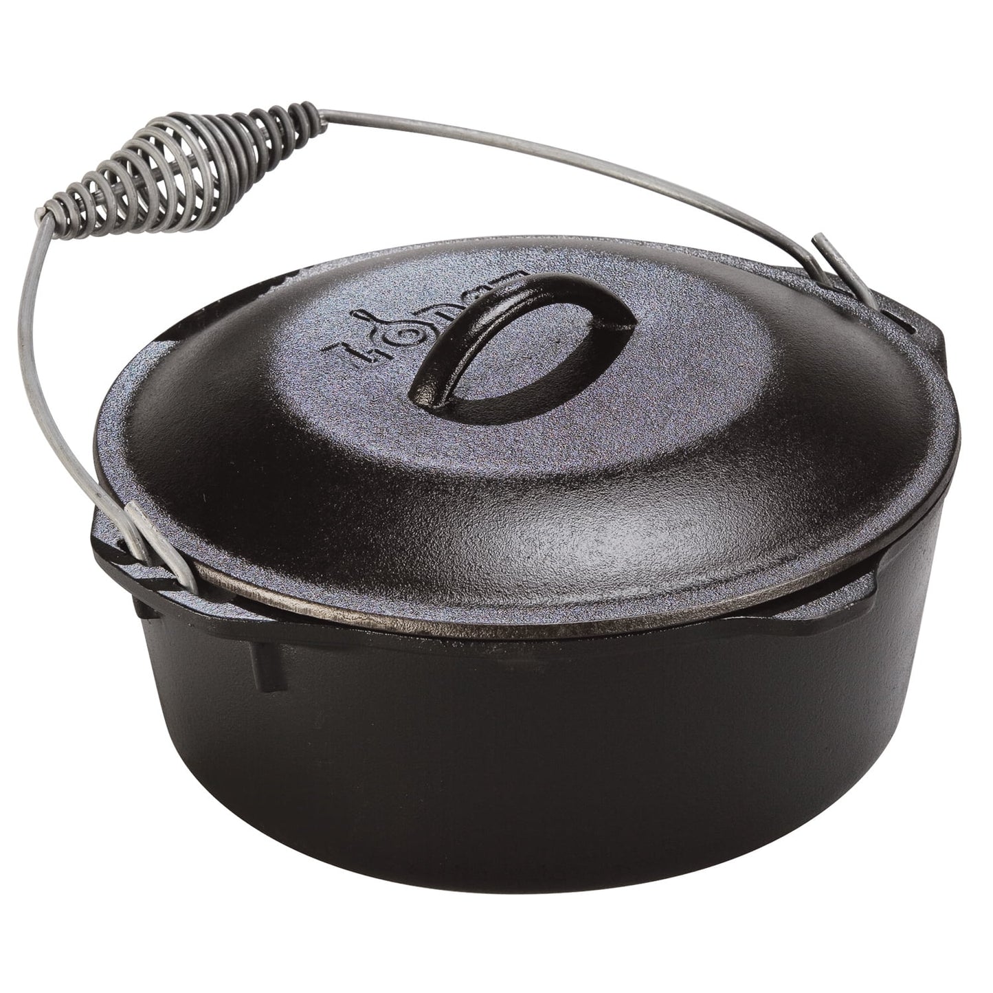 Lodge Horno HolandÃ©s de Hierro Fundido de 7 Cuartos con Tapa de Hierro L10DO3