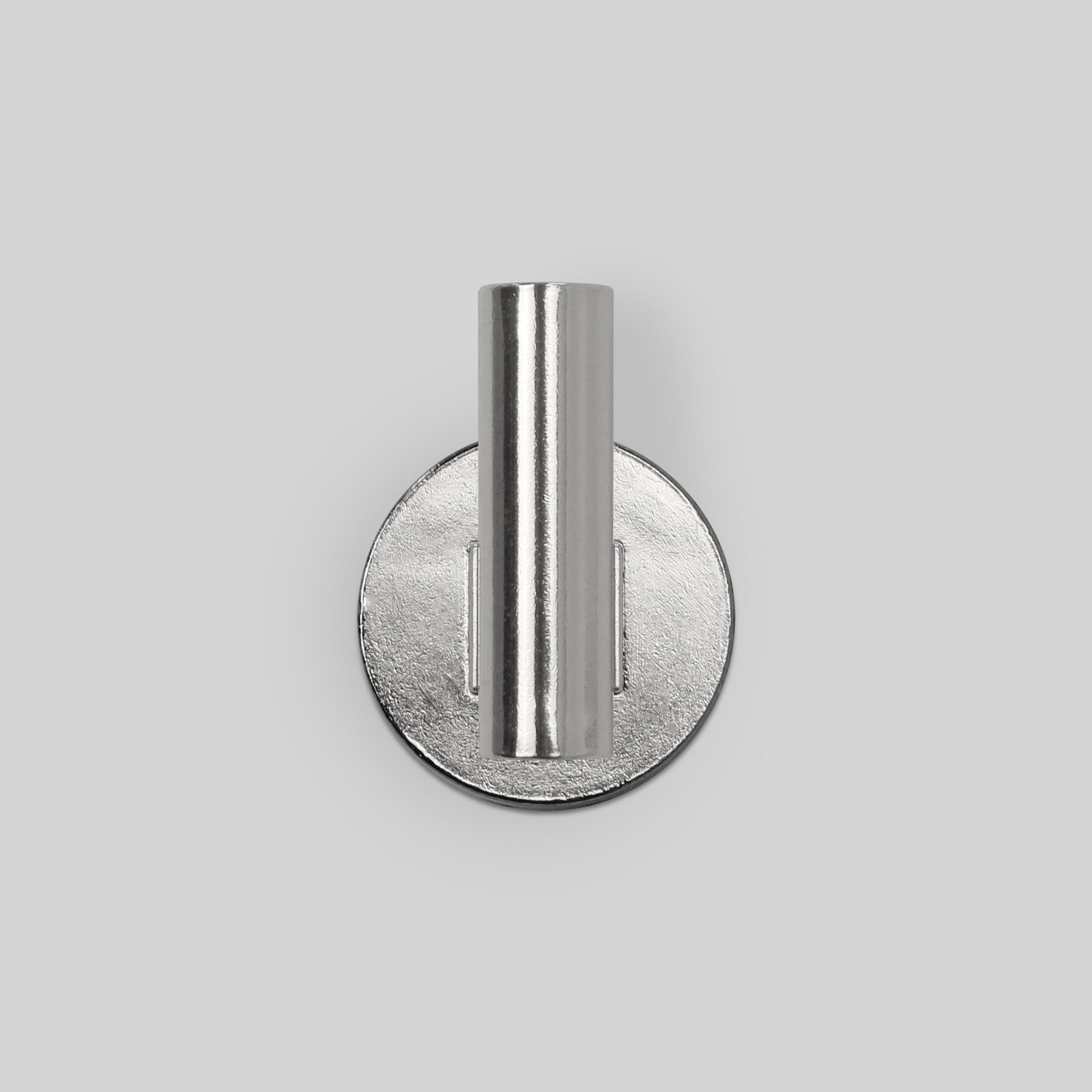 Lumi Home Furnishings Modern Wall Single Hook Brushed Nickel 8-pack