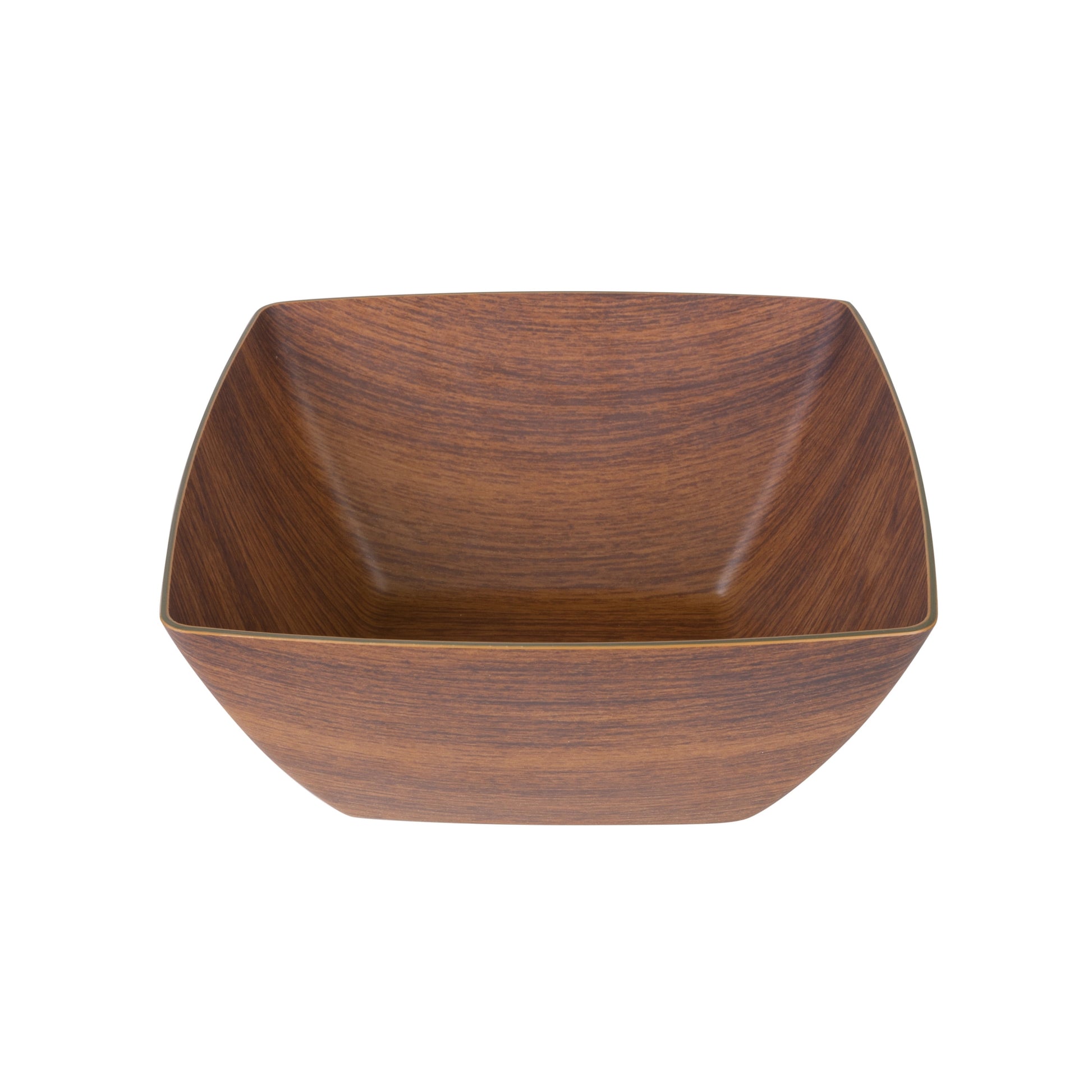 Luxe Party Mahogany Collection Large 9 inch Square Serving Bowl