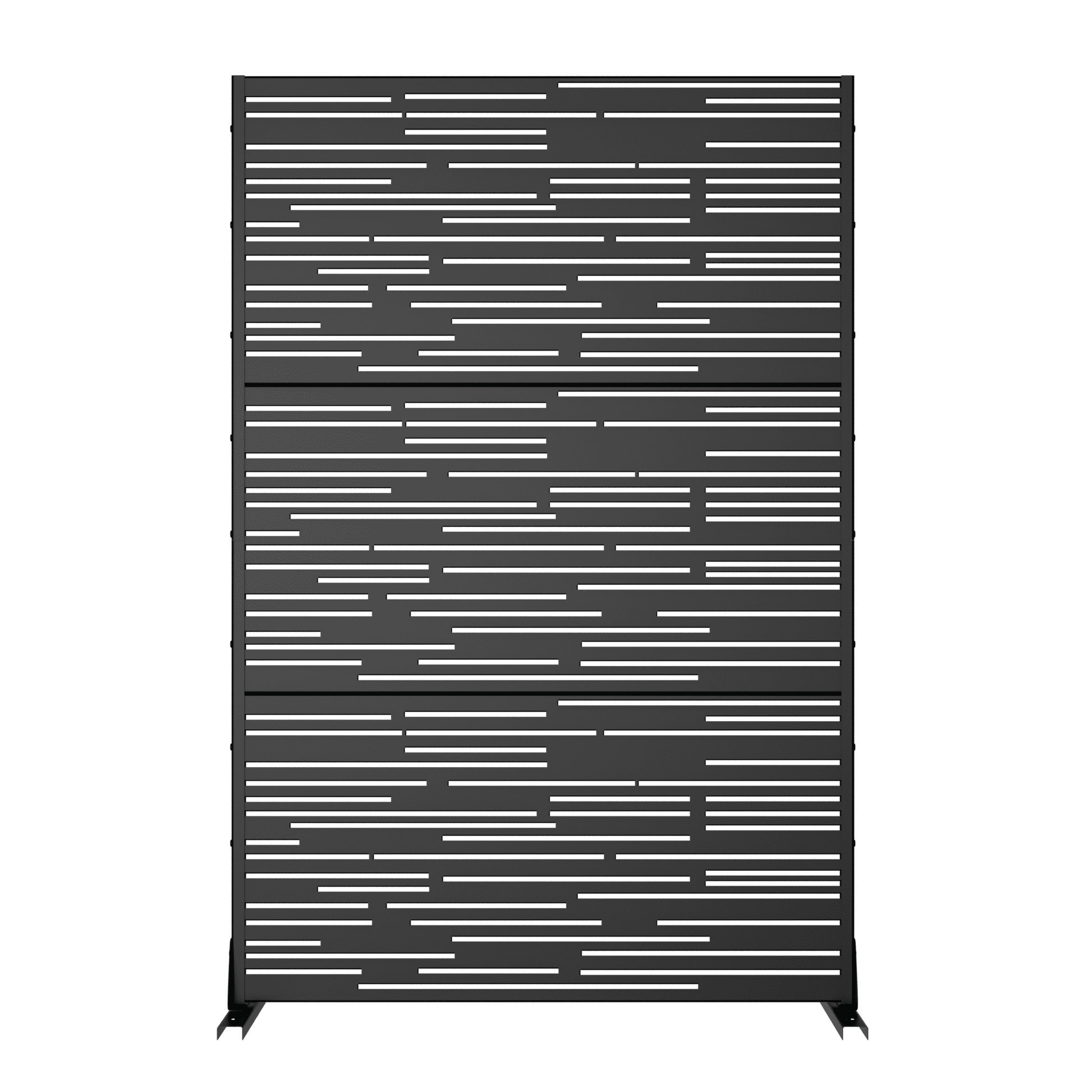 MAYEERTY Espresso Wall-Mounted Coat Rack with Storage Shelf & 4 Dual Hooks