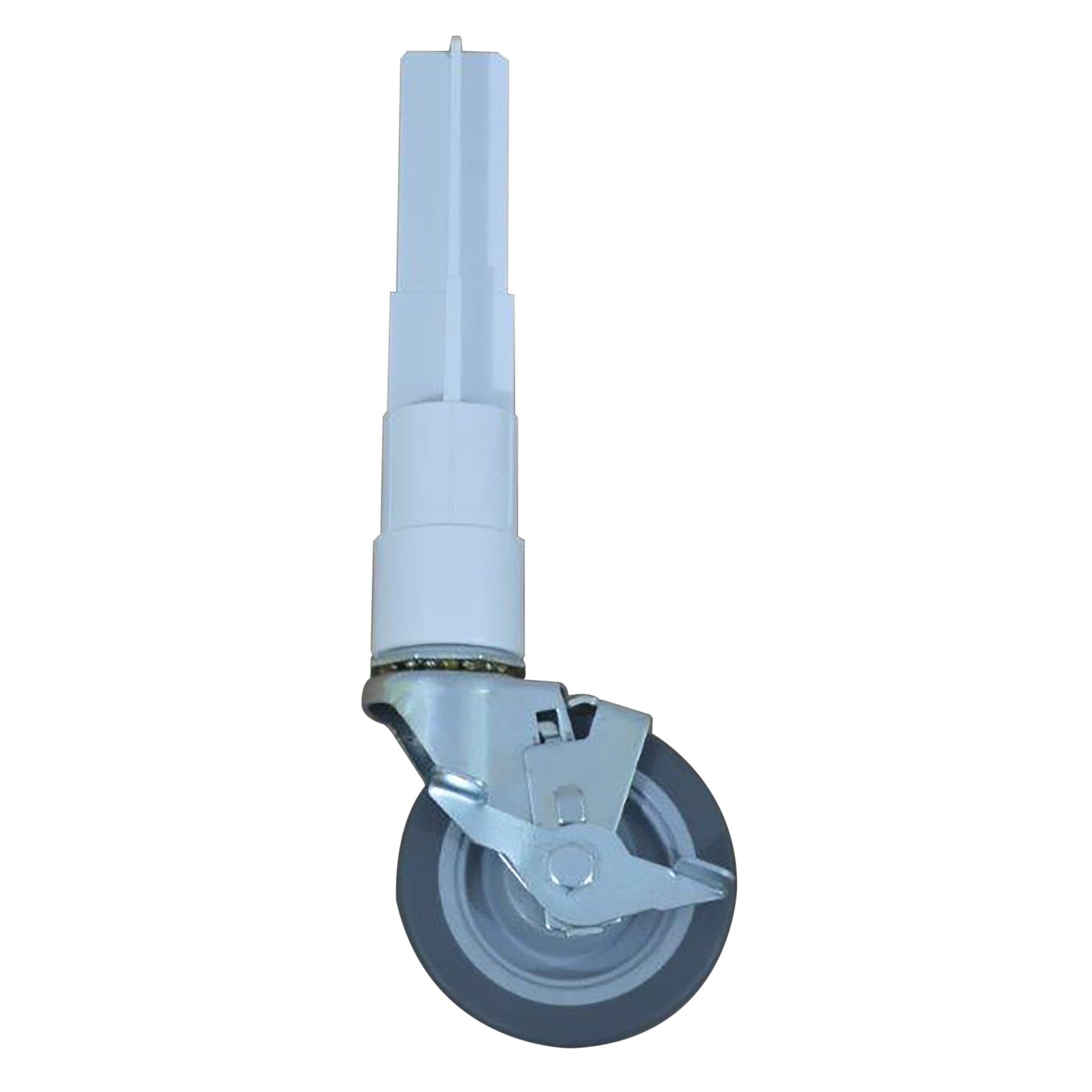 MJM International R-4HD Replacement 4" Heavy duty casters, set of 2 brake and 2 non-brake casters