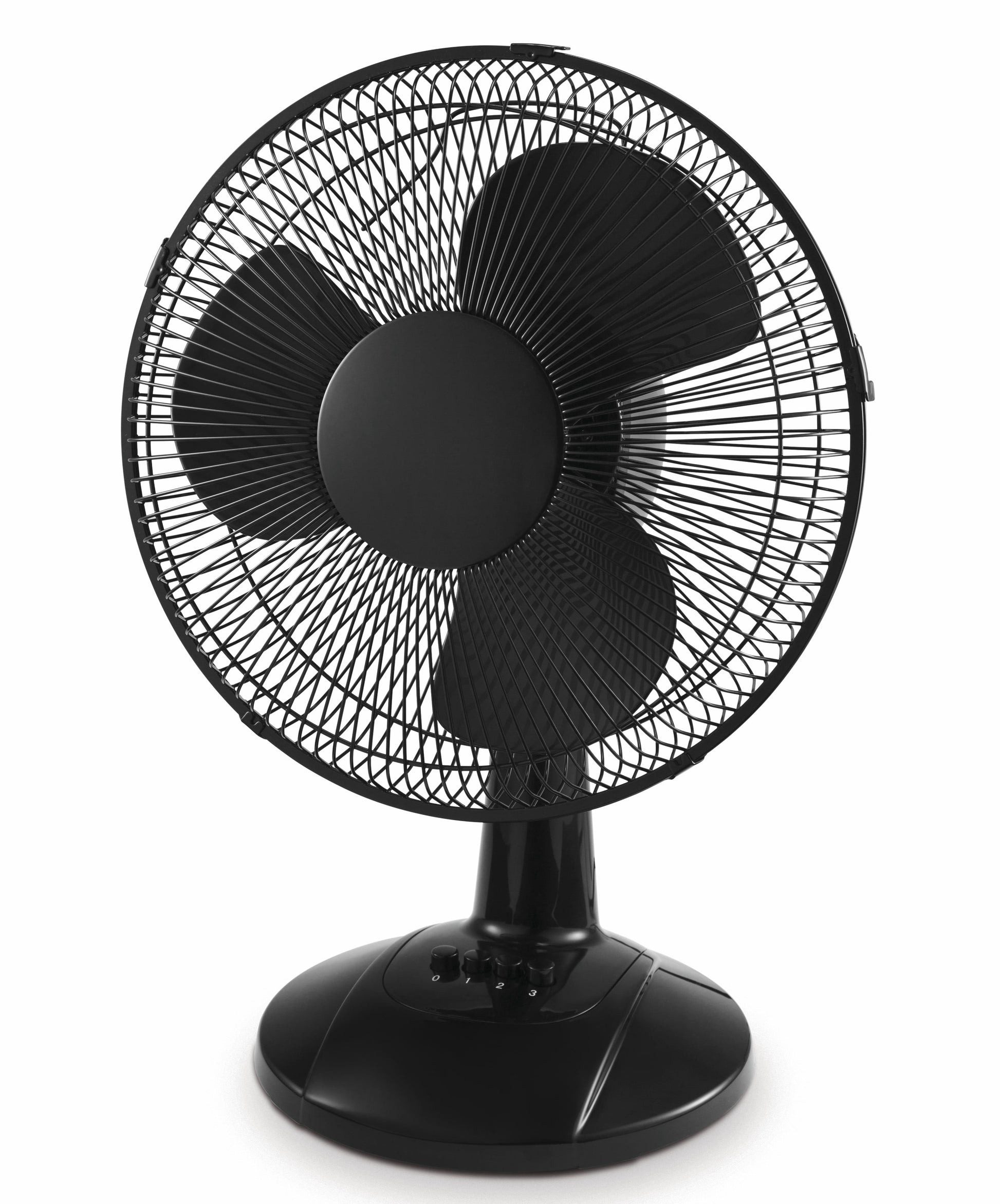 Mainstays Ventilador de Mesa de 12 Pulgadas con Ajustes Ajustables de 3 Velocidades y OscilaciÃ³n, Negro, FT30-8MBBV