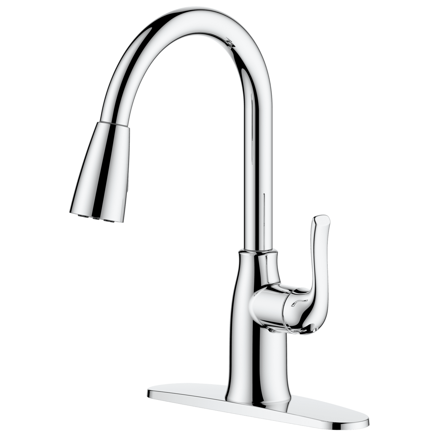 Mainstays Pull Down Kitchen Faucet in Chrome