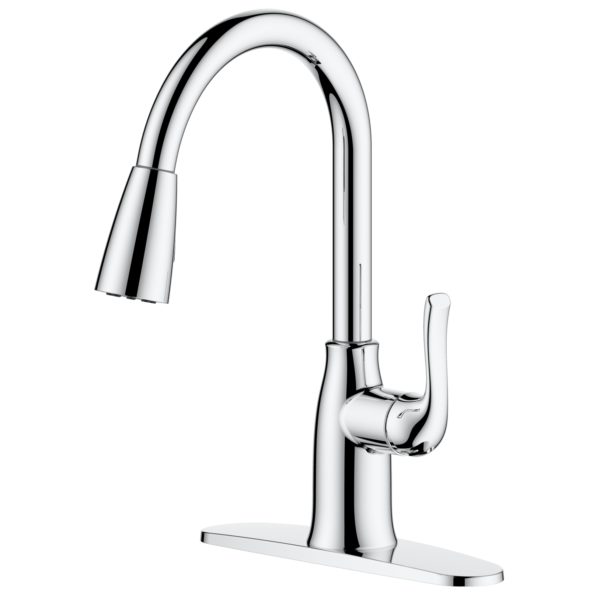 Mainstays Pull Down Kitchen Faucet in Chrome