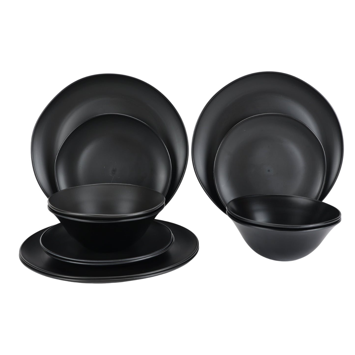 MAINSTAYS ECO BLACK 12PC SET