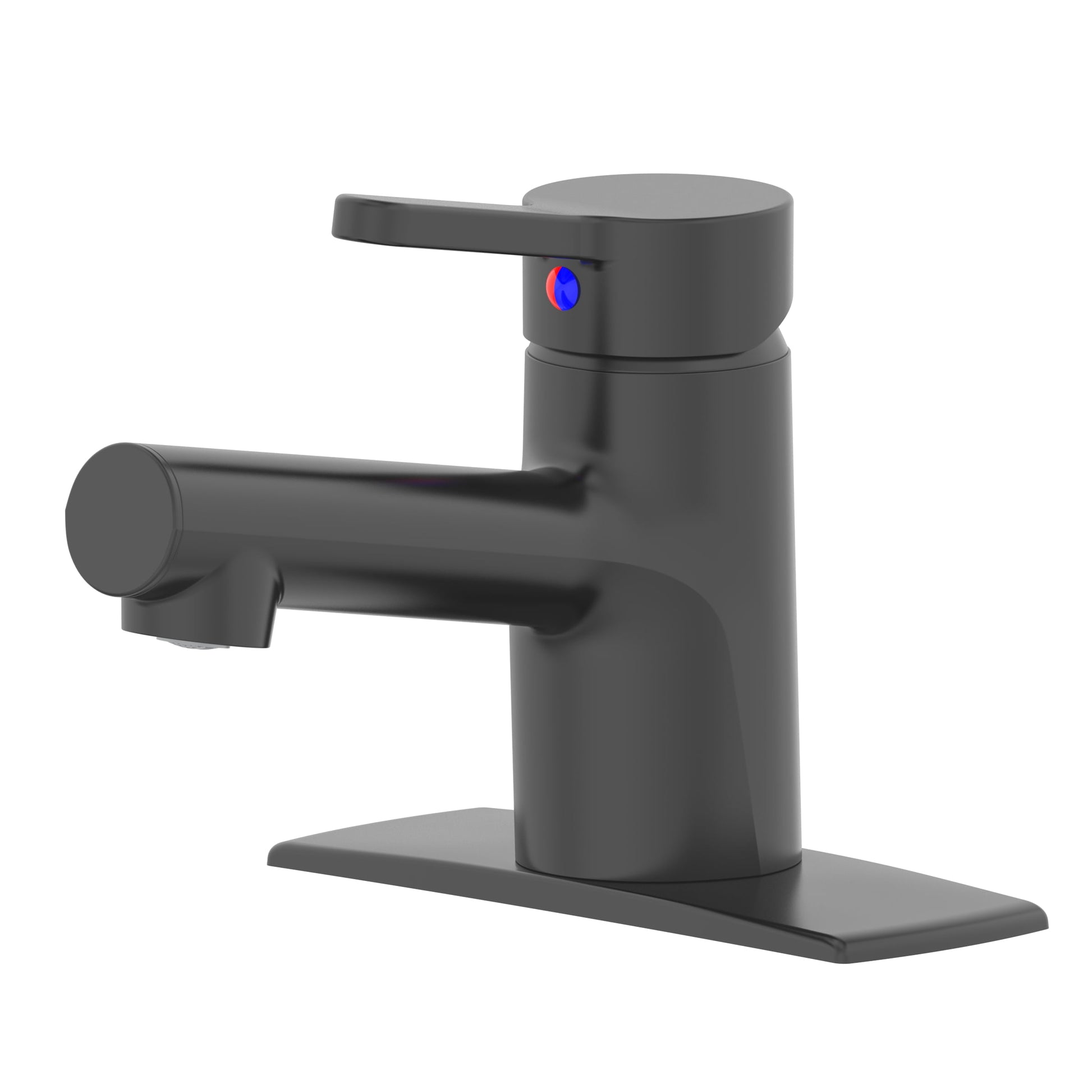 Mainstays Single Handle Bathroom Faucet in Black