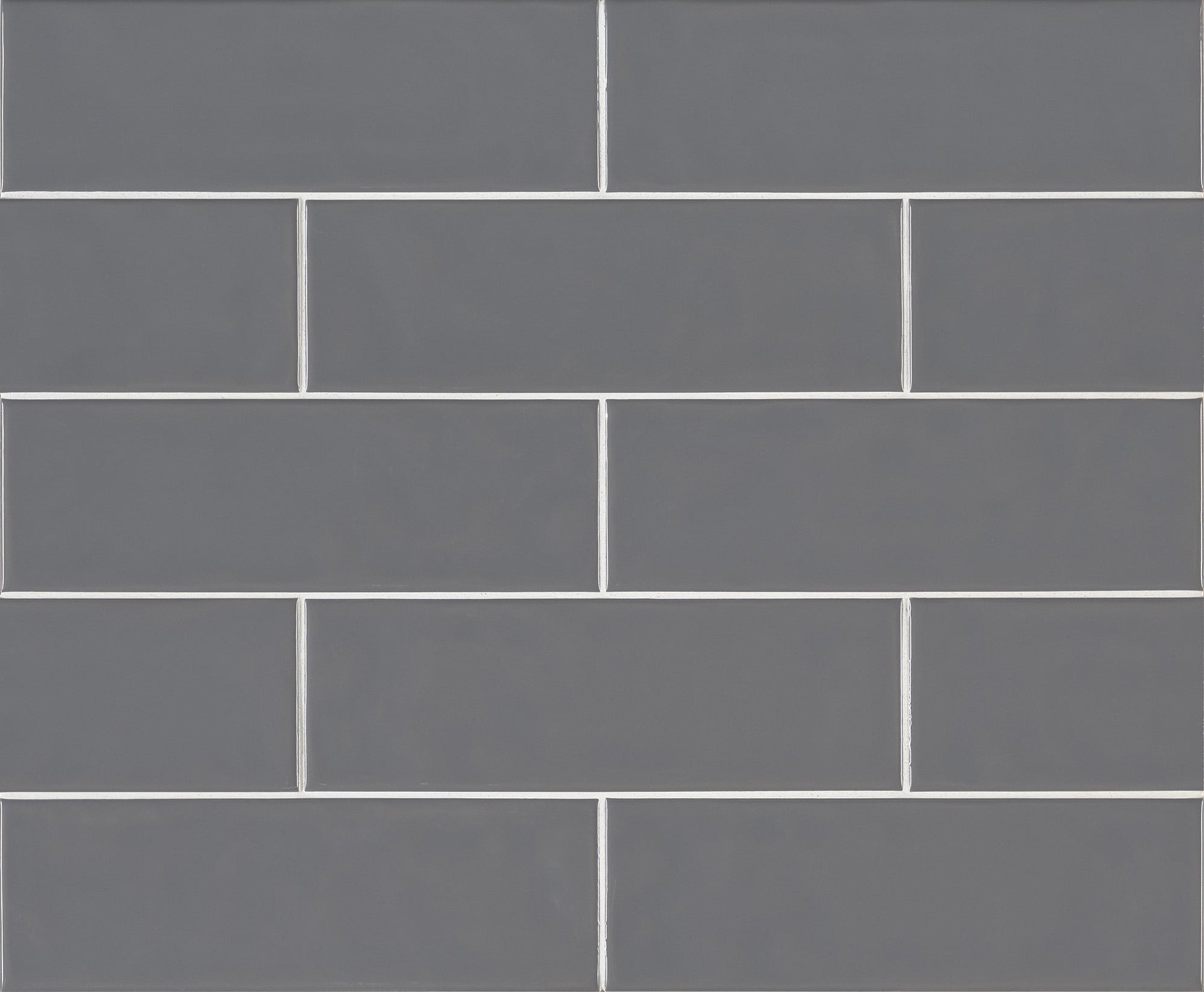 MSI Urbano Graphite 4 in. x 12 in. Glossy Ceramic Gray Subway Tile (9.9 sq. ft./case)