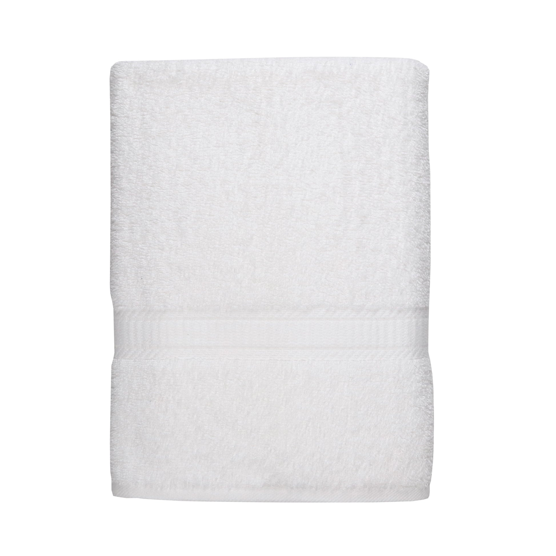 Mainstays Basic Bath Towel, Soft 100%  Cotton and Highly Absorbent Bath Towel, Green