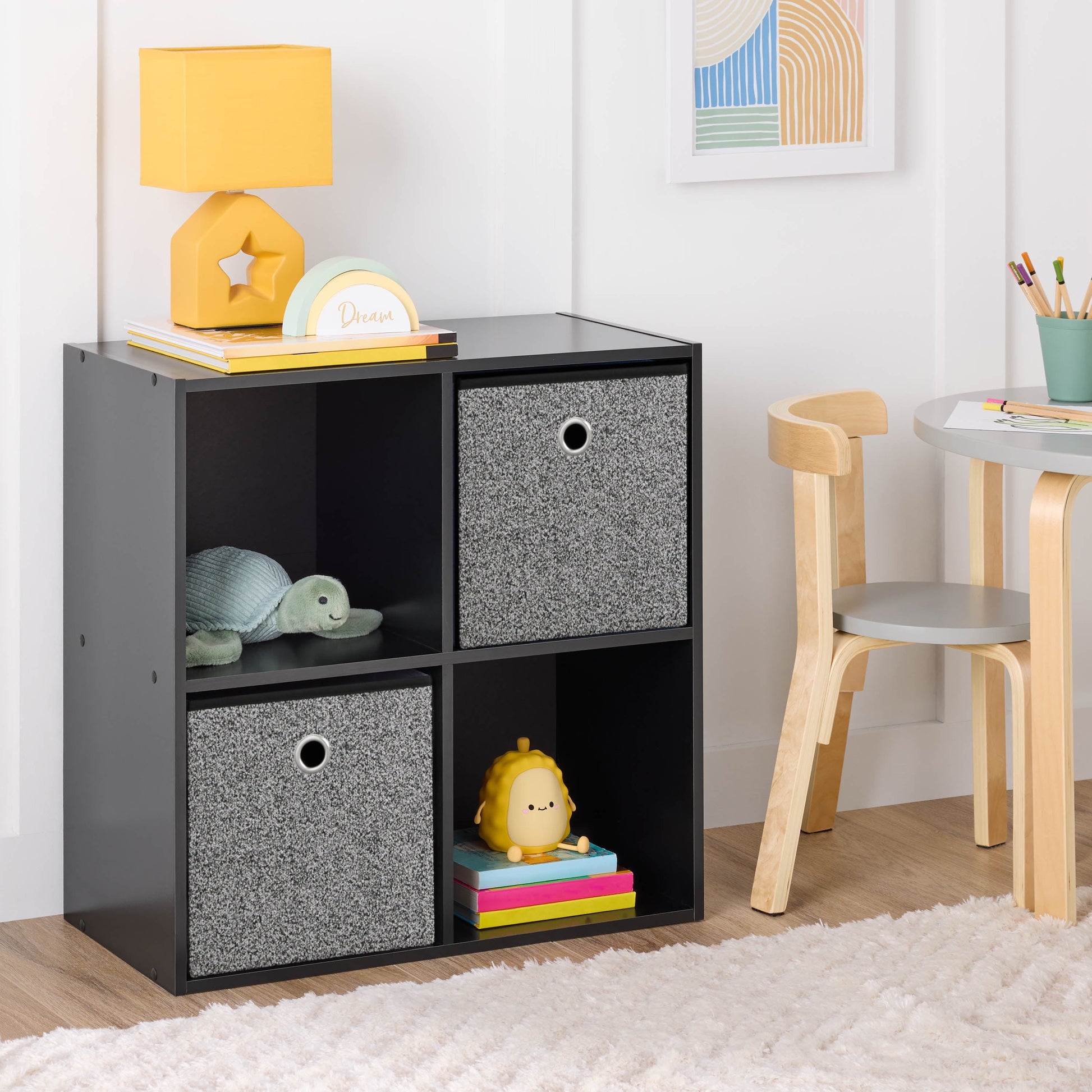 Mainstays 4 Cube Storage Organizer, White