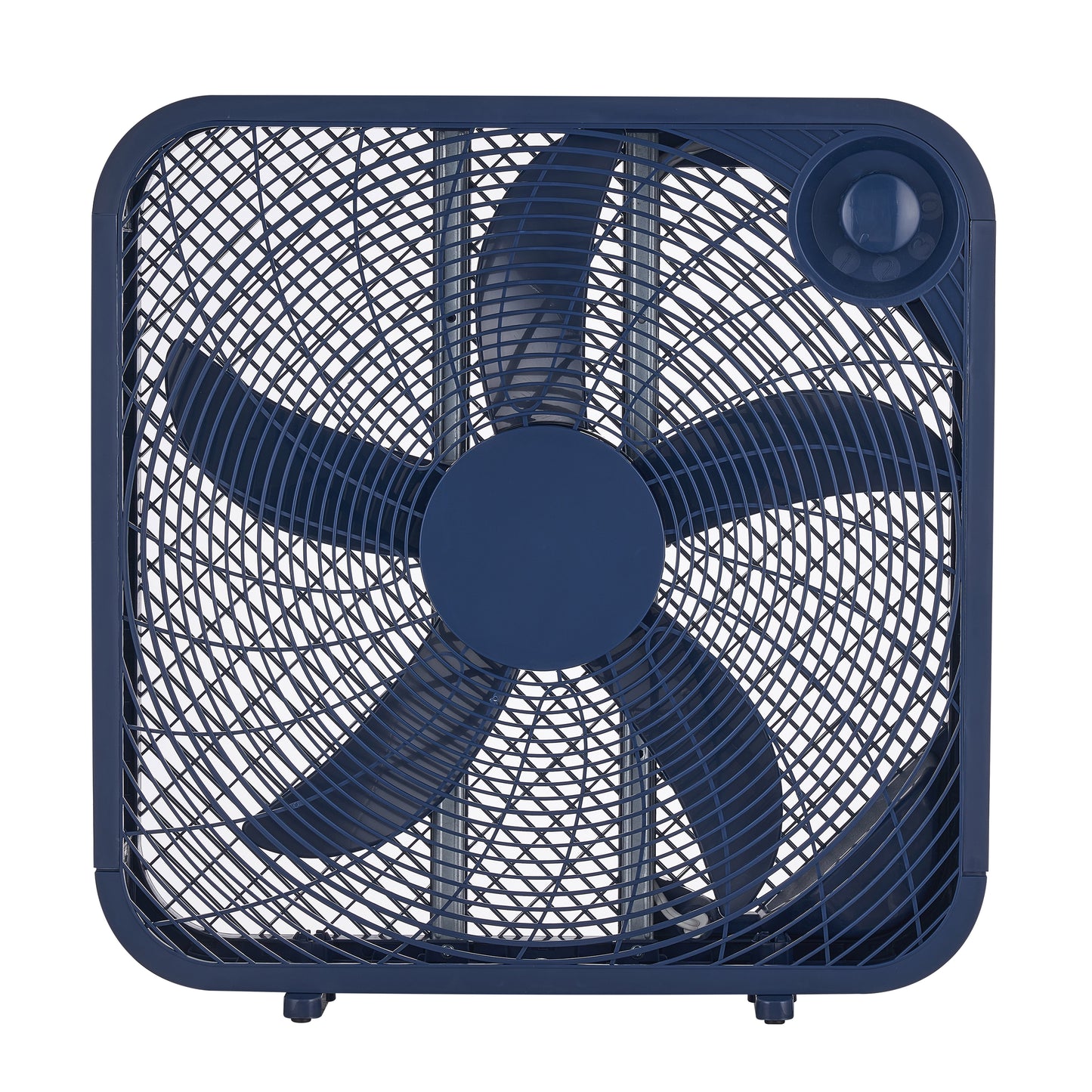 Mainstays 20-inch 3-Speed Box Fan, Washed Indigo, FB50-16HNV