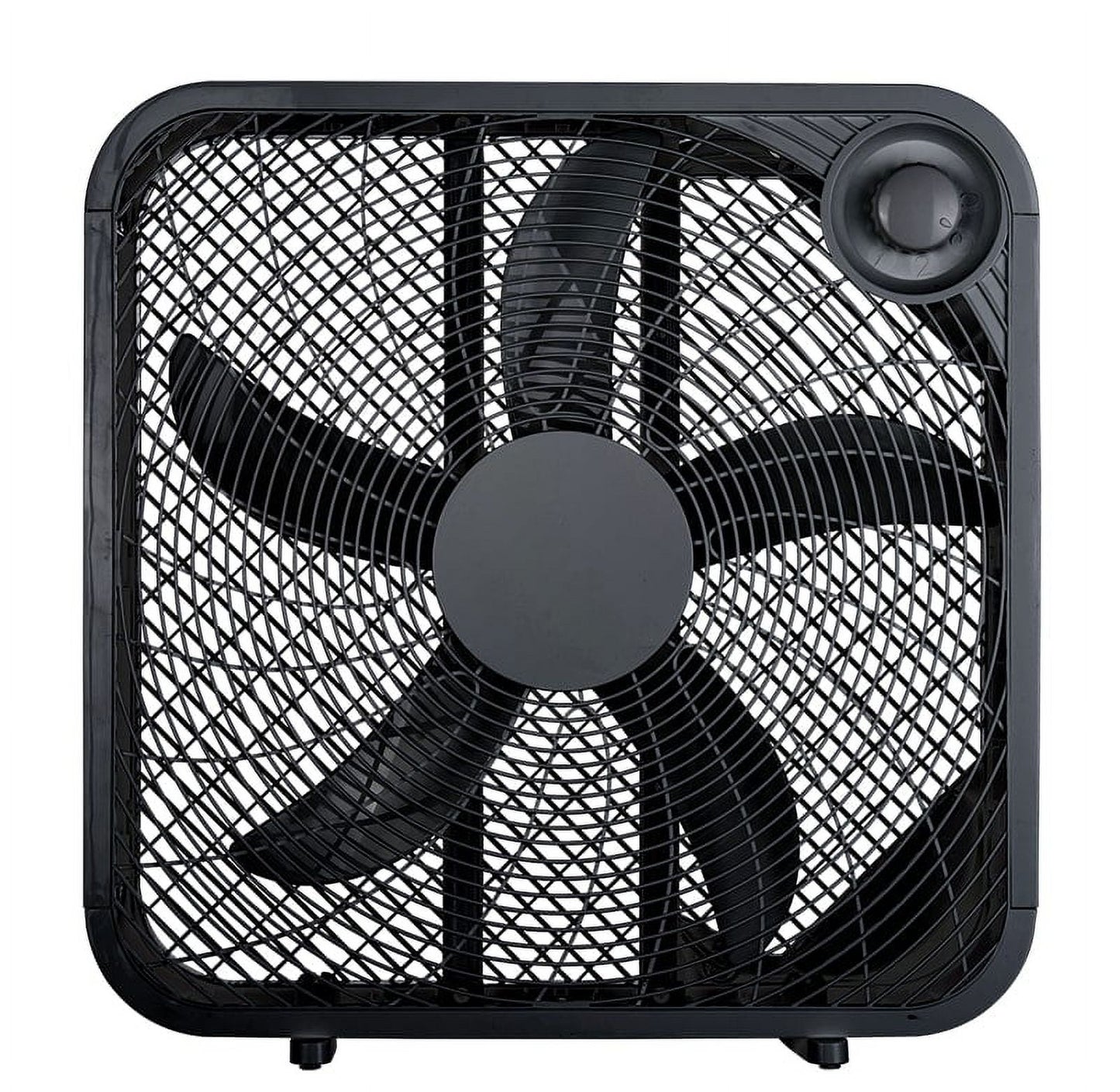 Mainstays 20-inch 3-Speed Box Fan, Black, FB50-16HBV