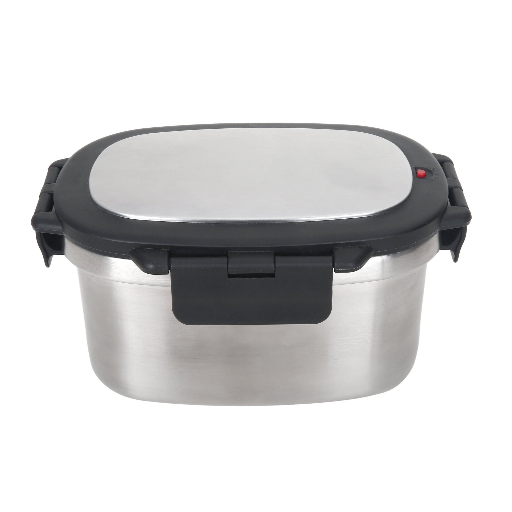 Mainstays Contenedor de Comida, Reutilizable Aislado de Acero Inoxidable, Rectangular, 33 oz, Uso Ideal para Comidas Del DÃ­a de Trabajo y Viajes para Mantener las Comidas Calientes O FrÃ­as