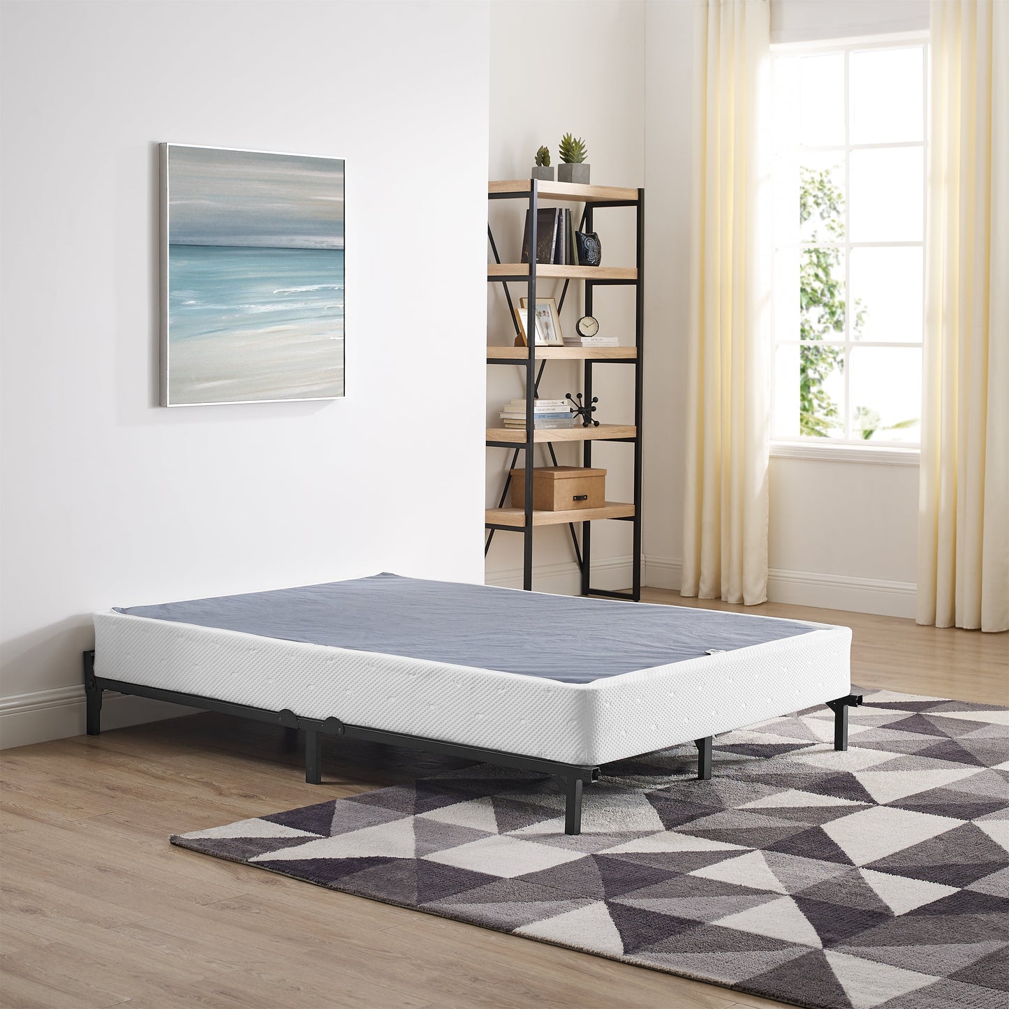 Mainstays 7.5" Quad-Fold Metal Box Spring, Queen