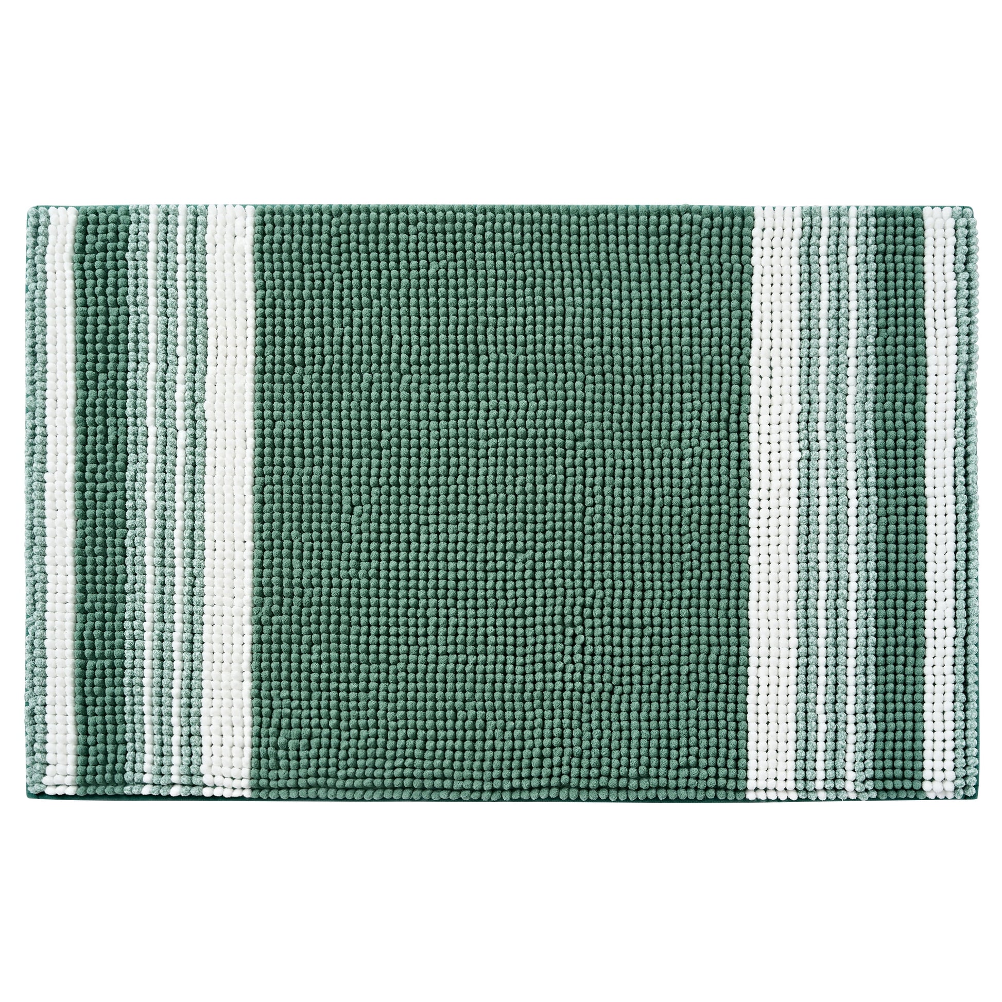 Mainstays Performance Foam Noodle Bath Rugs, 20"x32" Green