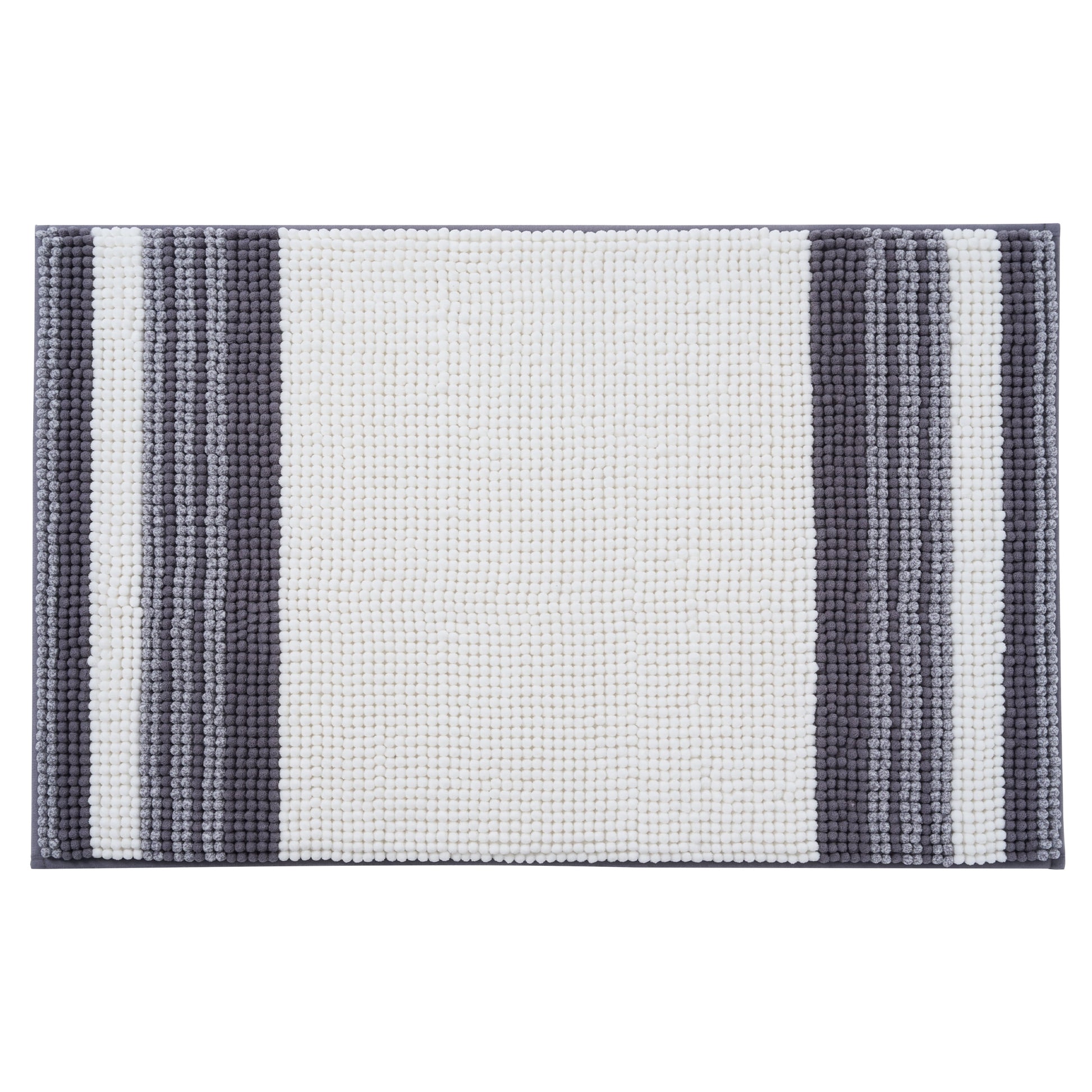 Mainstays Performance Foam Noodle Bath Rug, 20" x 32", White