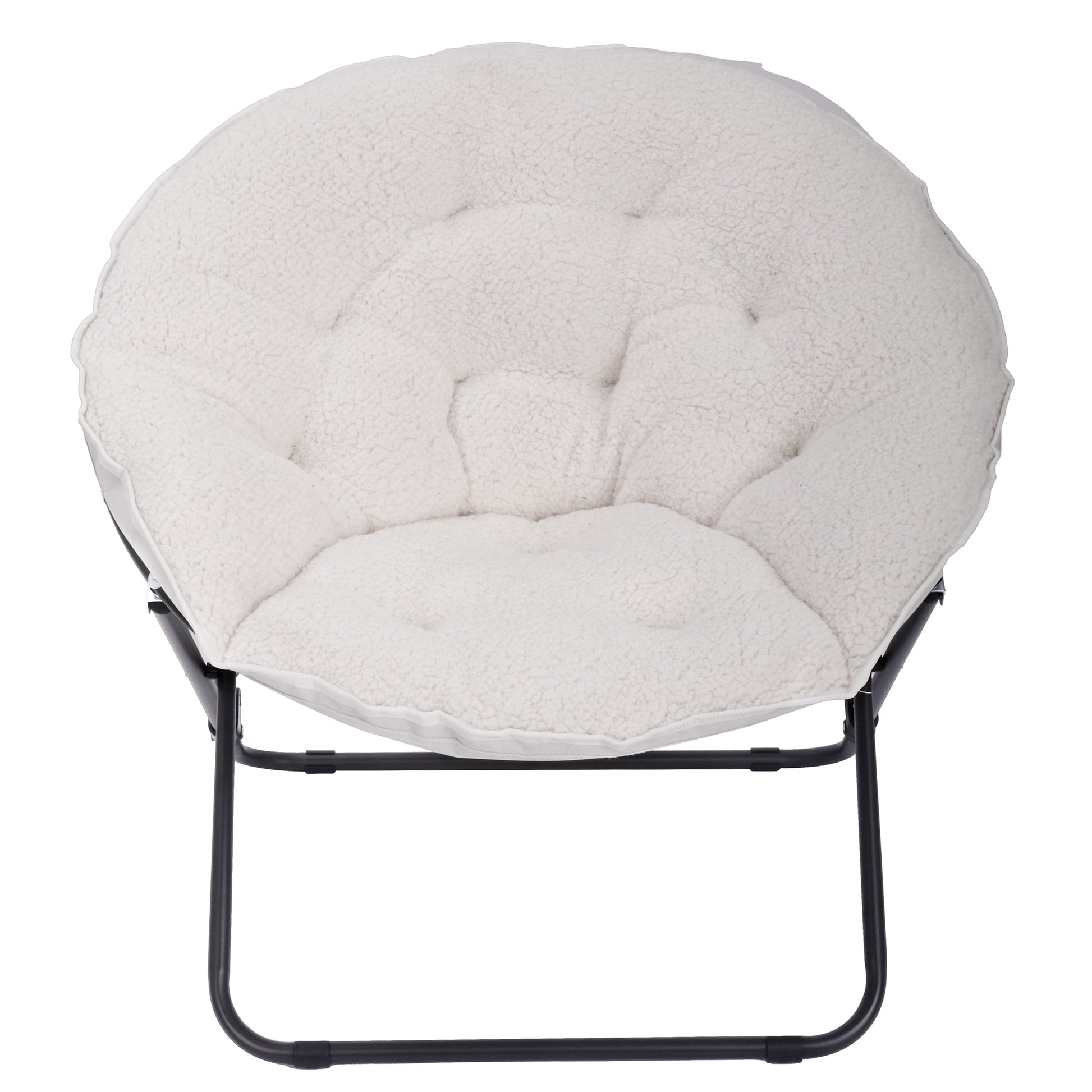 Mainstays Saucer Chair for Kids and Teens, Pink