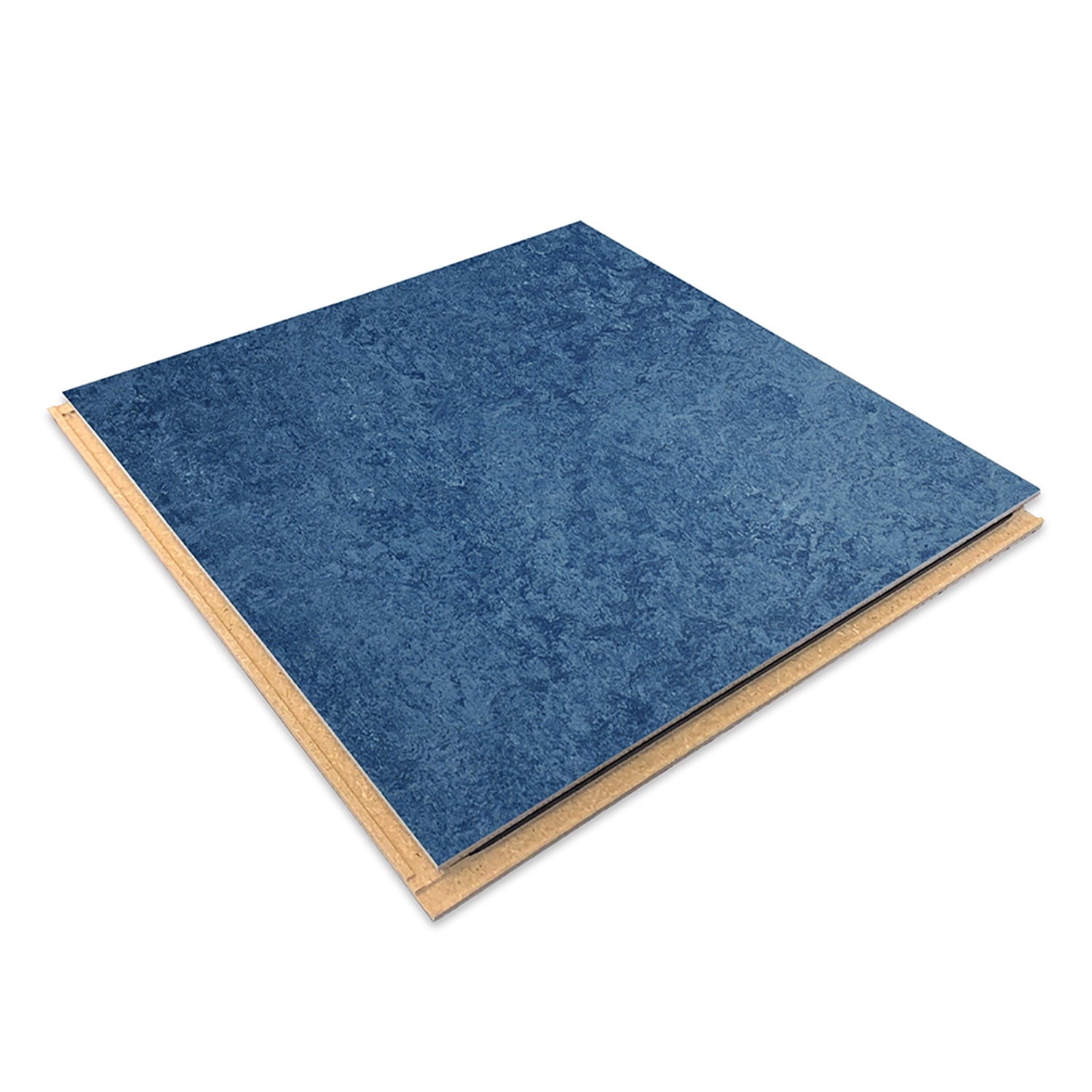 Forbo Flooring Marmoleum Cinch Loc Seal 11.81" x 11.81" Laminate Square in Blue 6.78 Sq ft