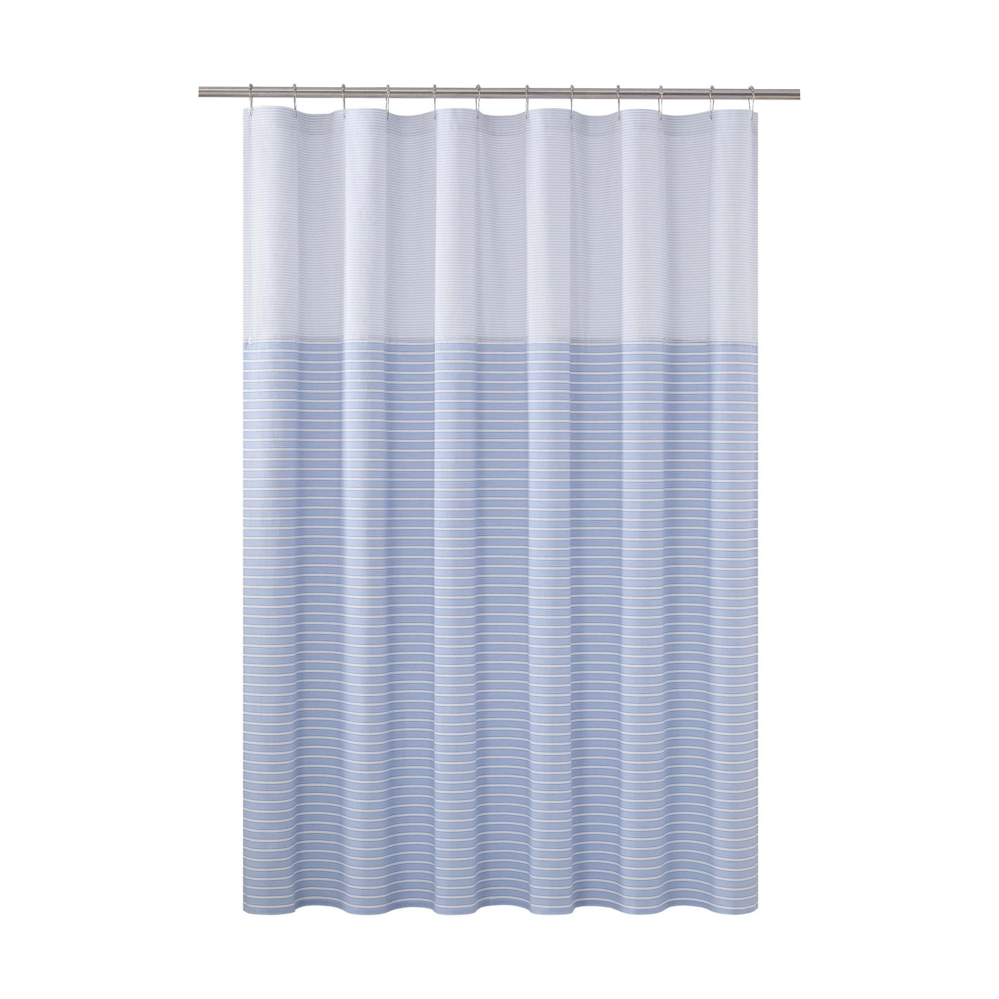 Martex Expression Crosby Shower Curtain, 72" x 72", Blue