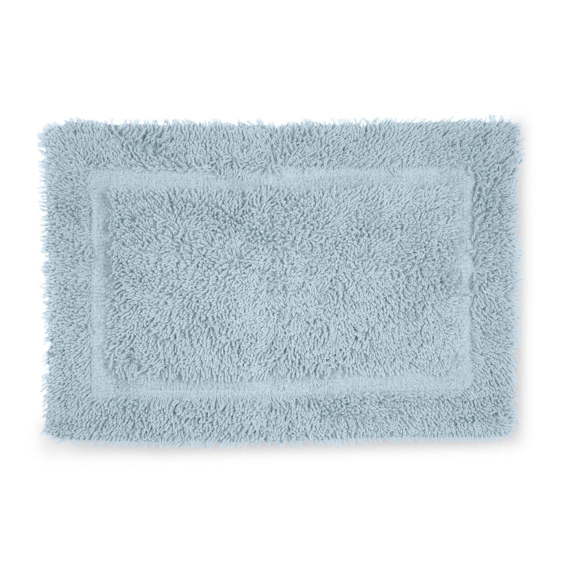 Martex Cotton Bath Rug | Ringspun Soft & Absorbent Non-Slip Quick-Dry Bathroom Mat | Aqua