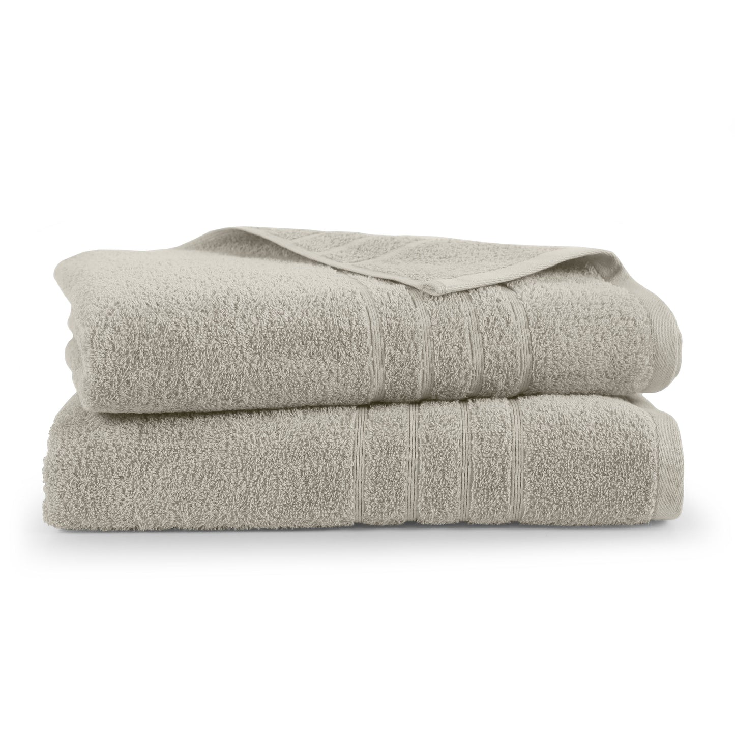 Martex 2-Pack Bath Sheet Set | 100% Cotton Extra Large 33" x 65" Towels | New Sand