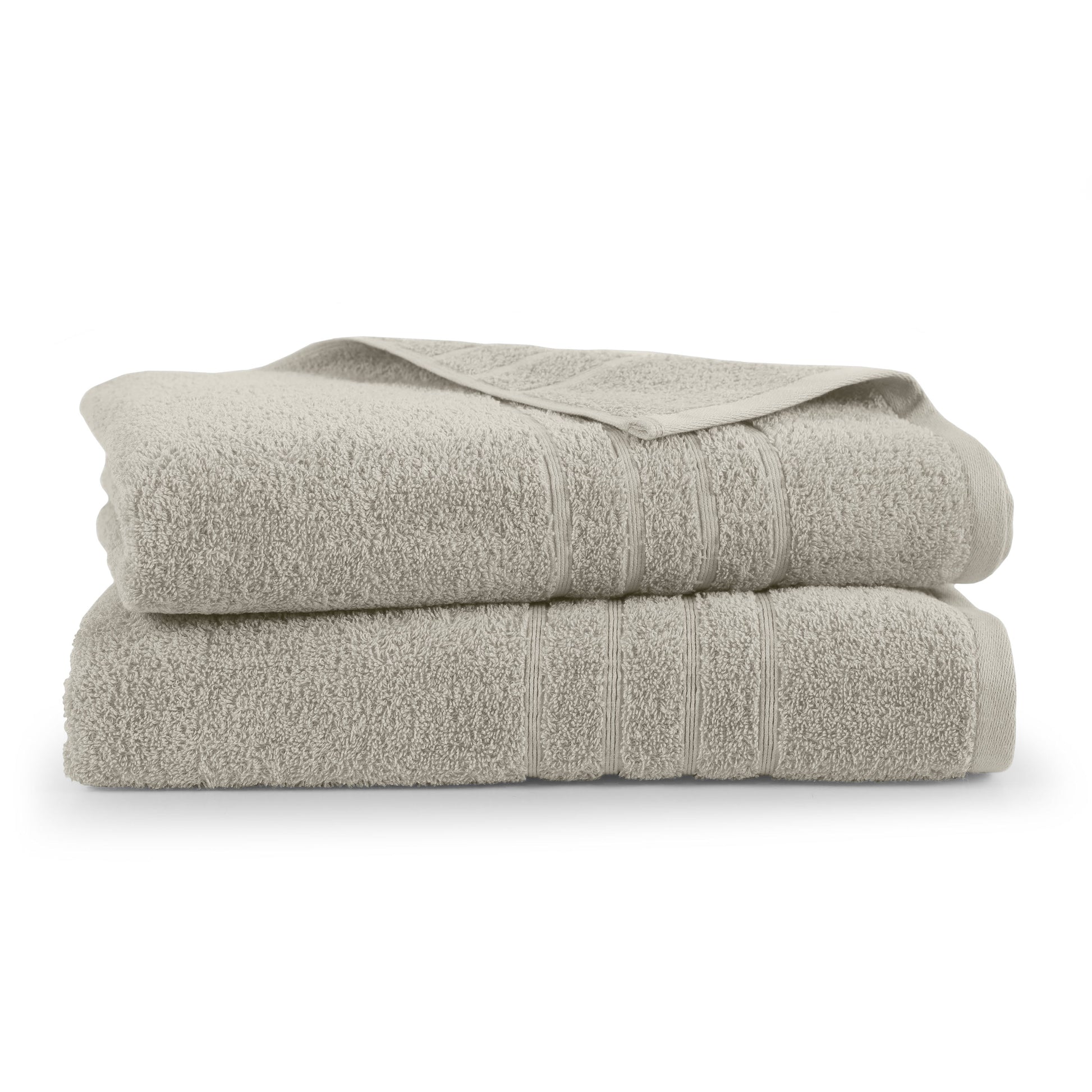 Martex 2-Pack Bath Sheet Set | 100% Cotton Extra Large 33" x 65" Towels | New Sand