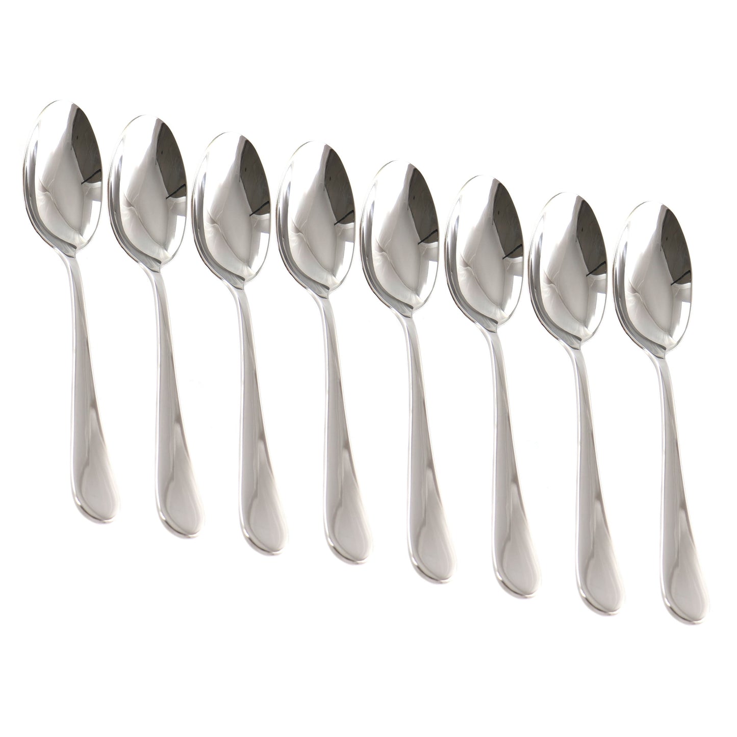 Martha Stewart Everyday 8 Piece Stainless Steel Dinner Spoon Set