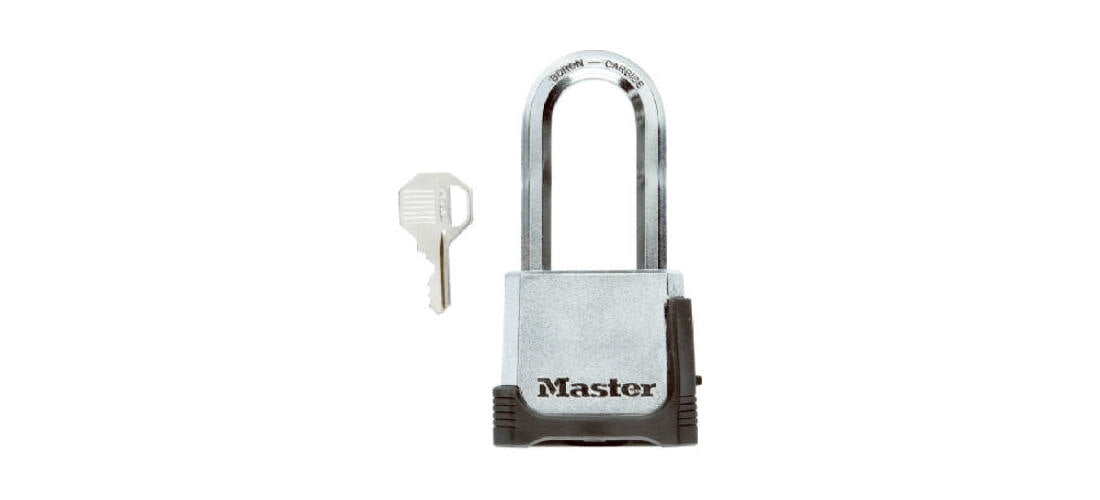 Master Lock Magnum 2in Wide Zinc Die-Cast Body Padlock with 2in Shackle