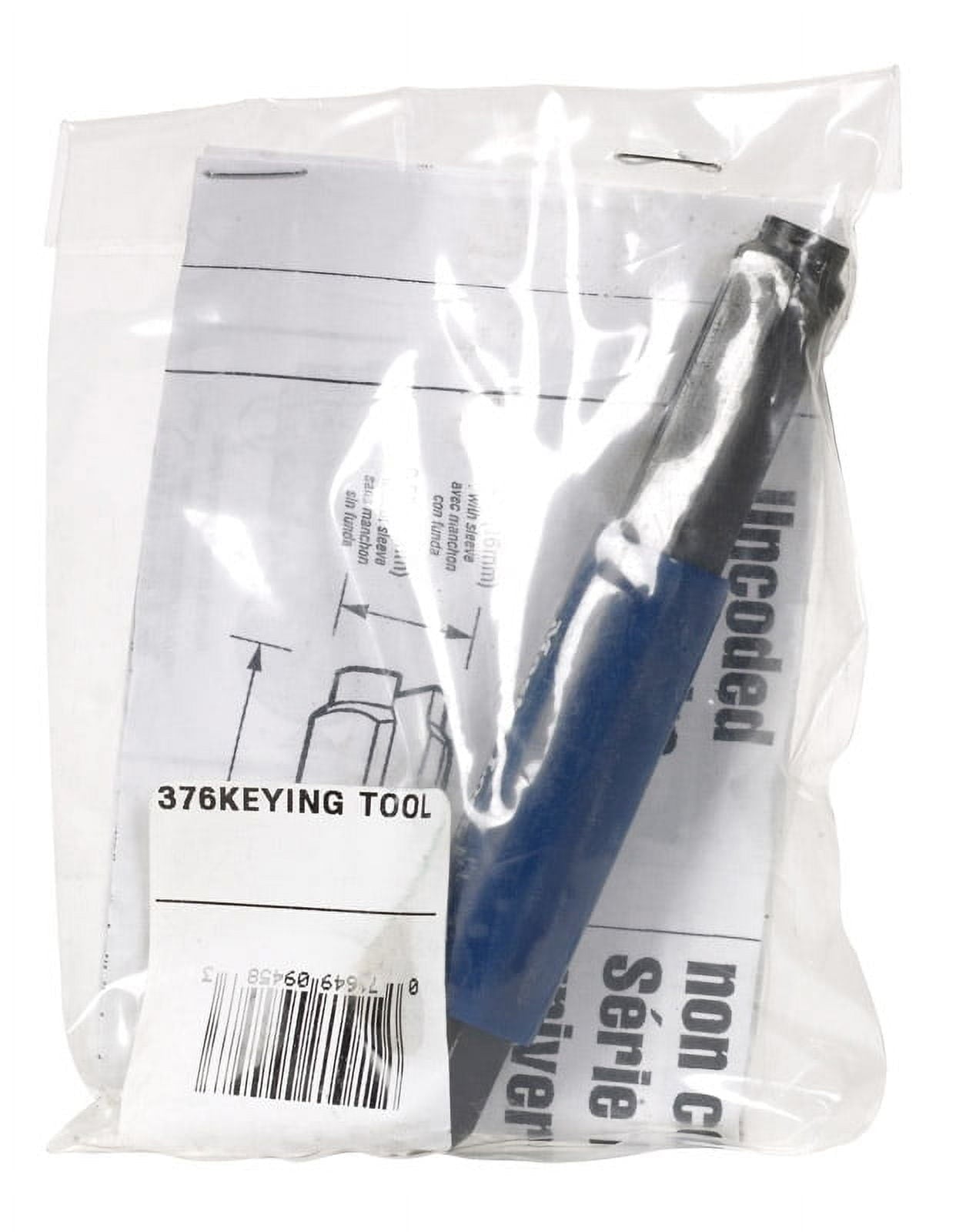 Master Lock 1/2-5/8" W x 4-11/32" L Steel Key Rekeying Tool 1 pk