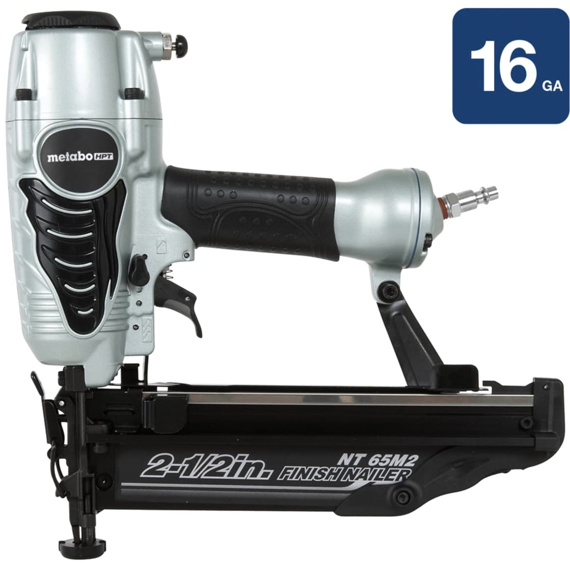 Metabo HPT Pneumatic 16-Ga Finish Nailer, 2-1/2-In, NT65M2S
