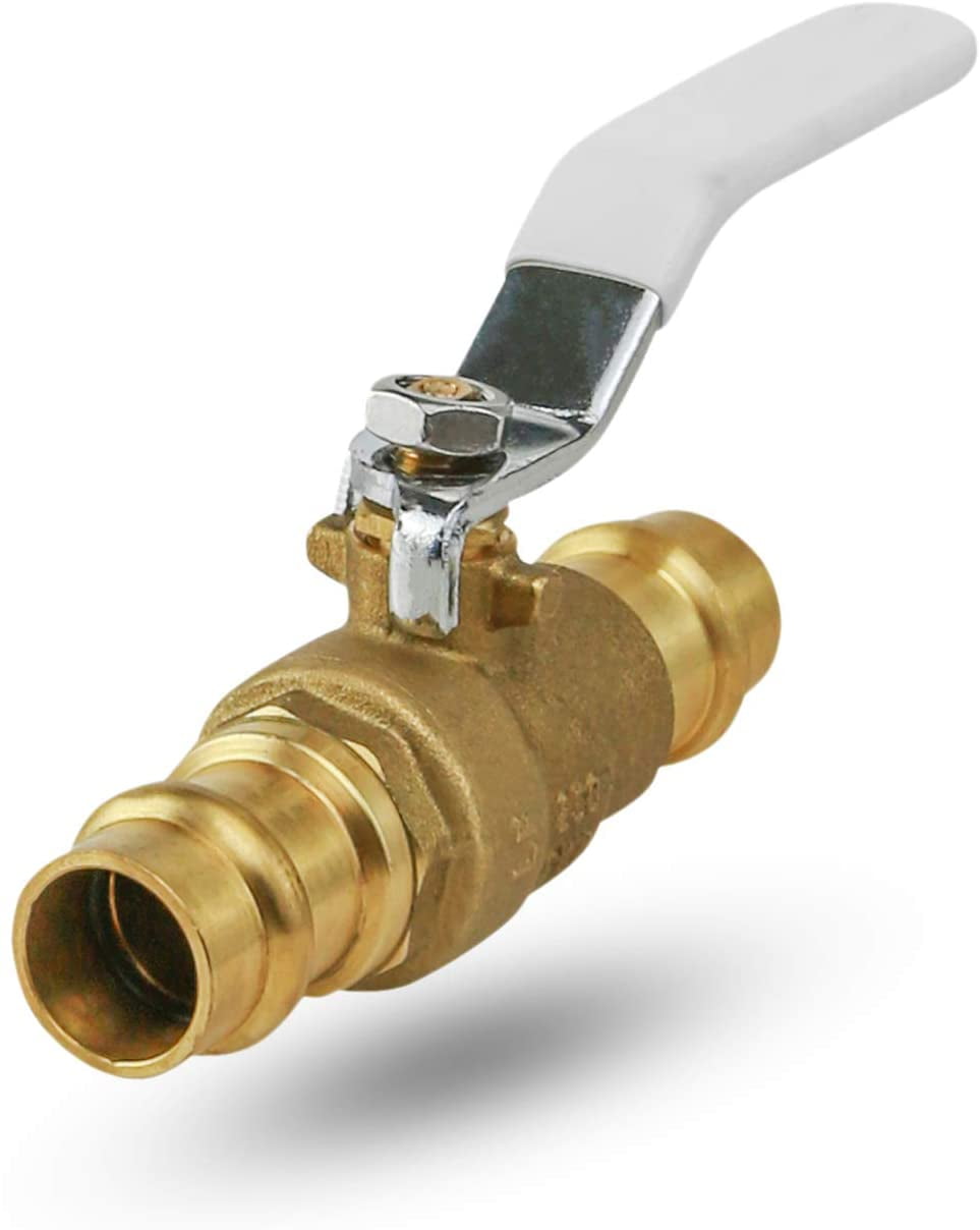 Midline Valve 932001VLV Premium Press Ball Valve, with 1 in. Press Connections, Brass
