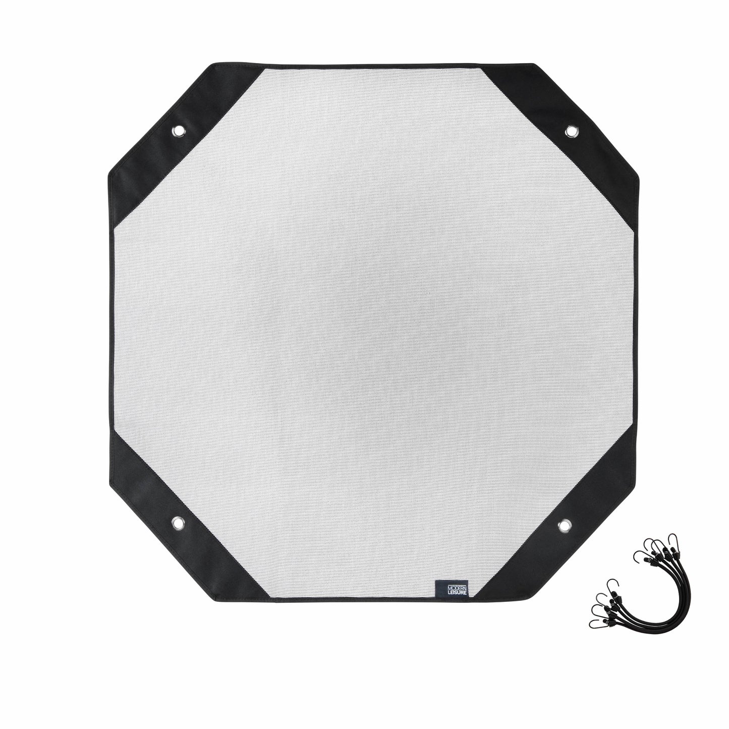 Modern Leisure Basics Universal Air Conditioner Cover, Mesh Topper, 36" Square, Light Gray