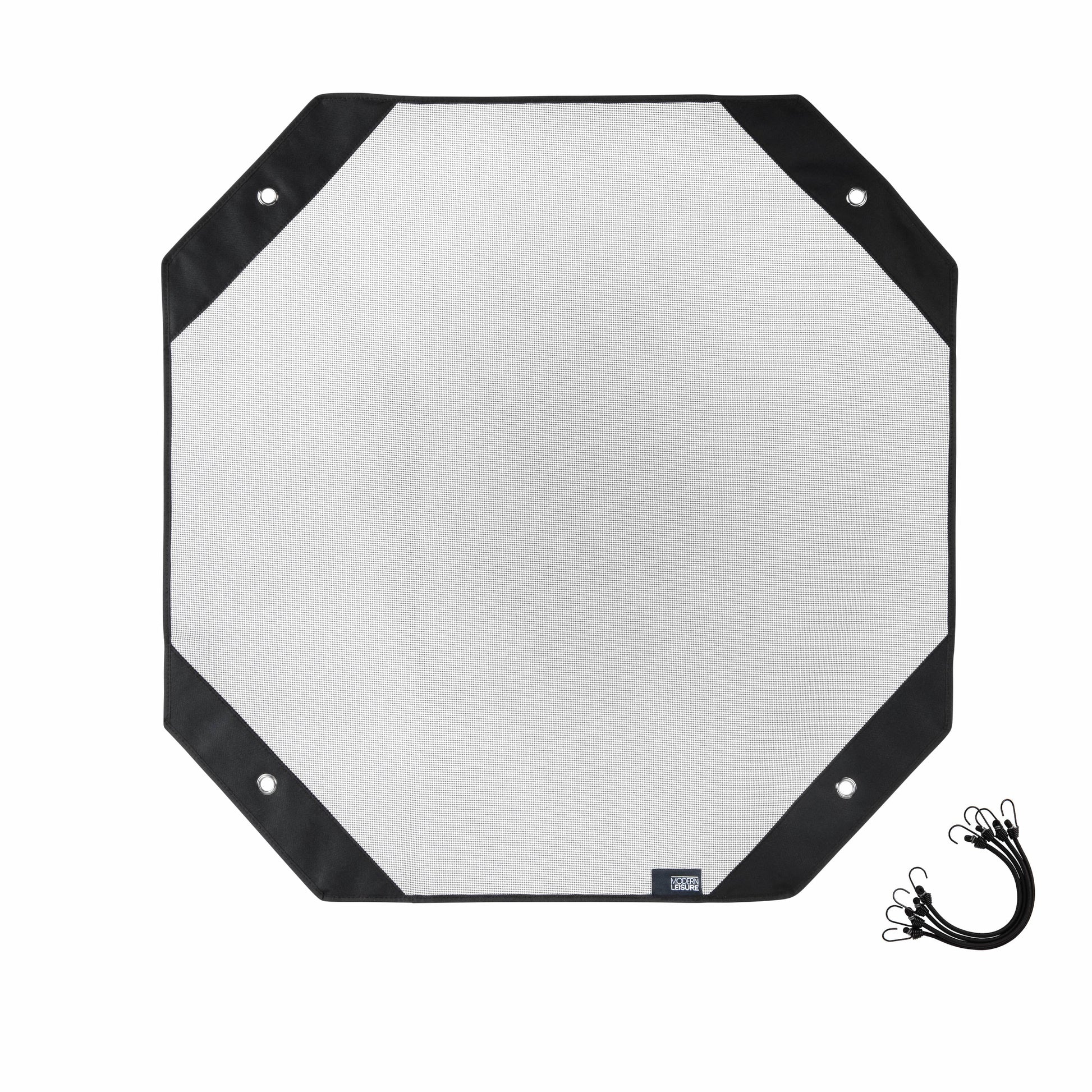 Modern Leisure Basics Universal Air Conditioner Cover, Mesh Topper, 36" Square, Light Gray