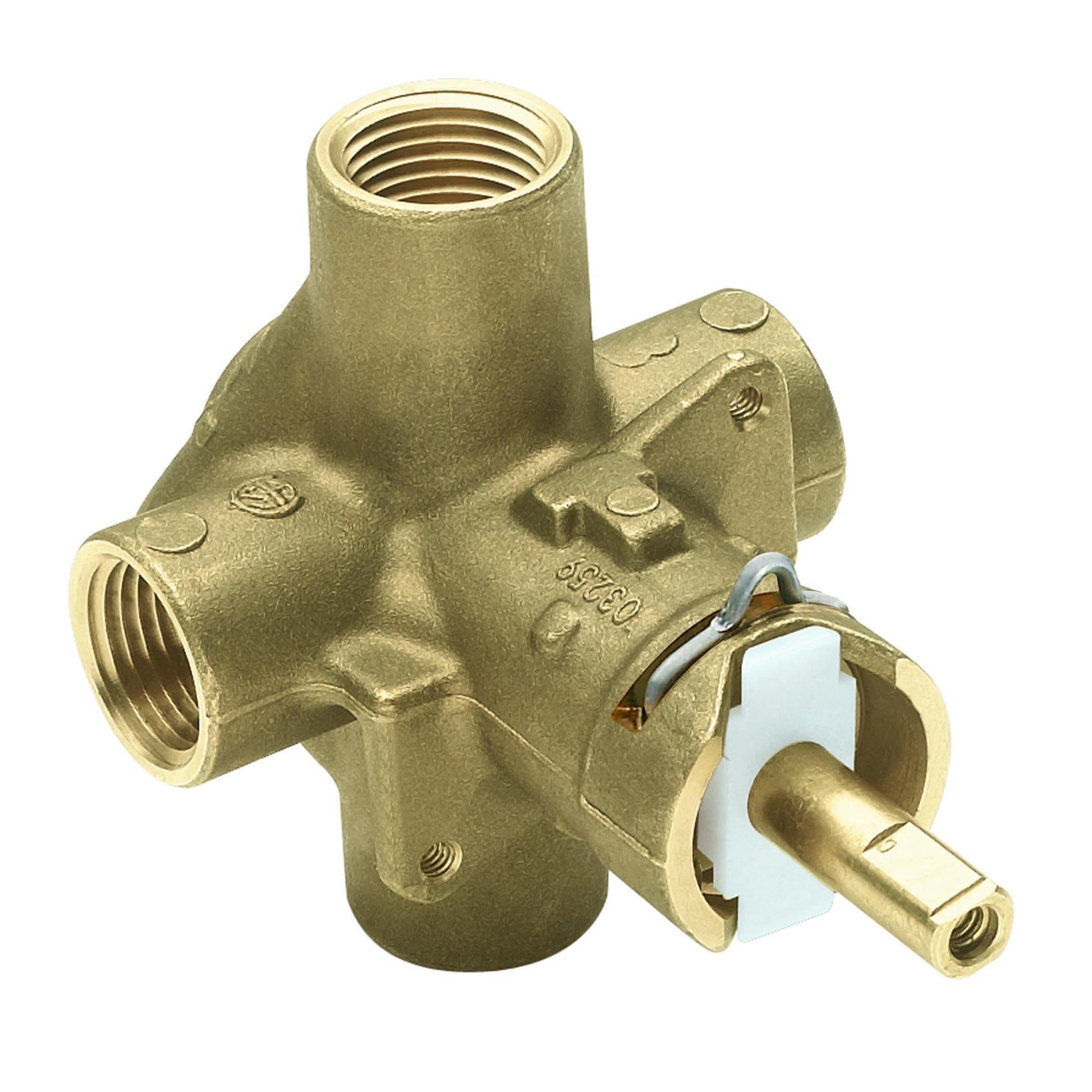 Moen M Pact PosiTemp Pressure Balancing Brass Tub and Shower Valve with IPS Connections