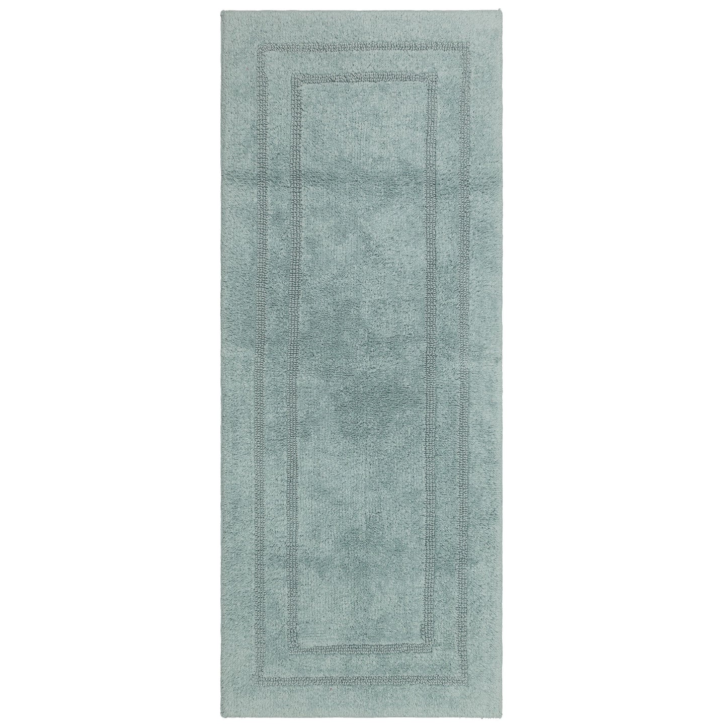 Mohawk Cotton Bath Mat Soft Absorbent Quick Dry Machine Washable Bathroom Mat, Glacier, 24" x 60"