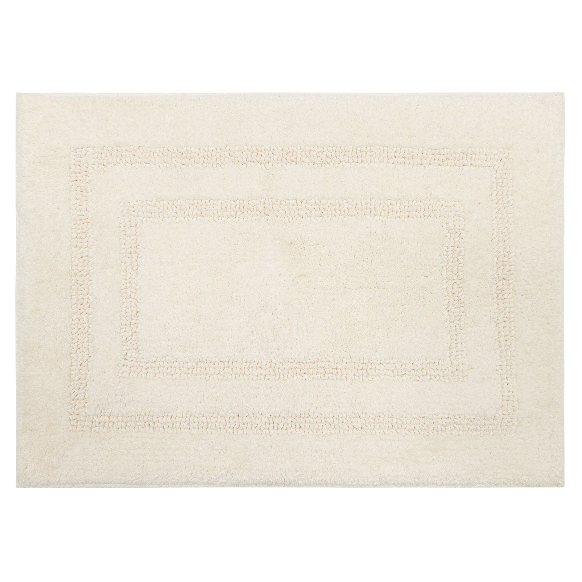 Mohawk Cotton Bath Mat Soft Absorbent Quick Dry Machine Washable Bathroom Mat, Natural, 27" x 45"
